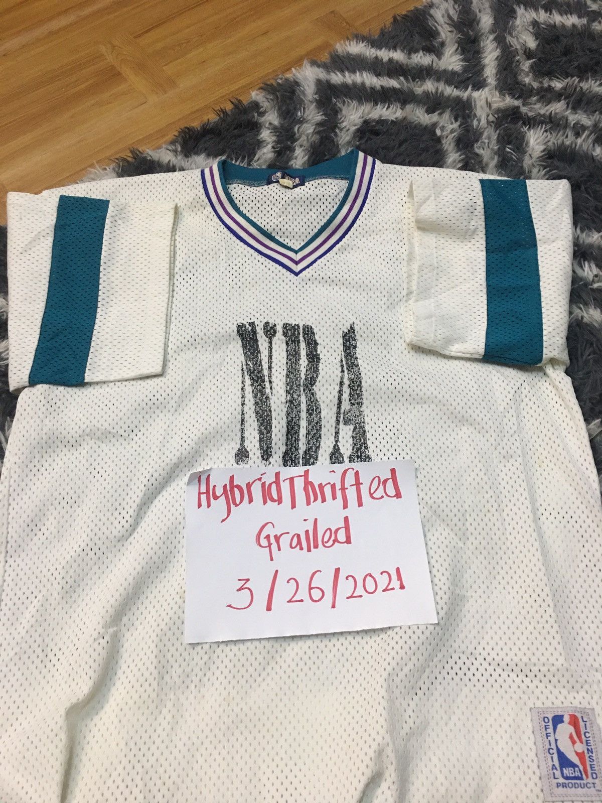 NBA 🔥LAST DROP 🔥NBA Charlotte Hornets Size US L / EU 52-54 / 3 - 11 Thumbnail