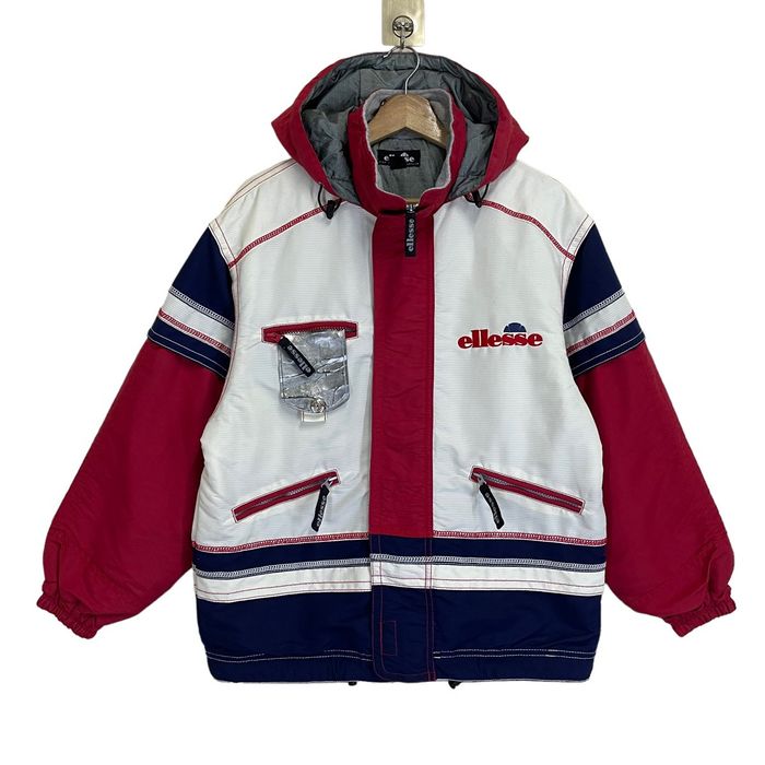 Outdoor Life VINTAGE ELLESSE SKI ANORAK JACKET ZIPPER Grailed