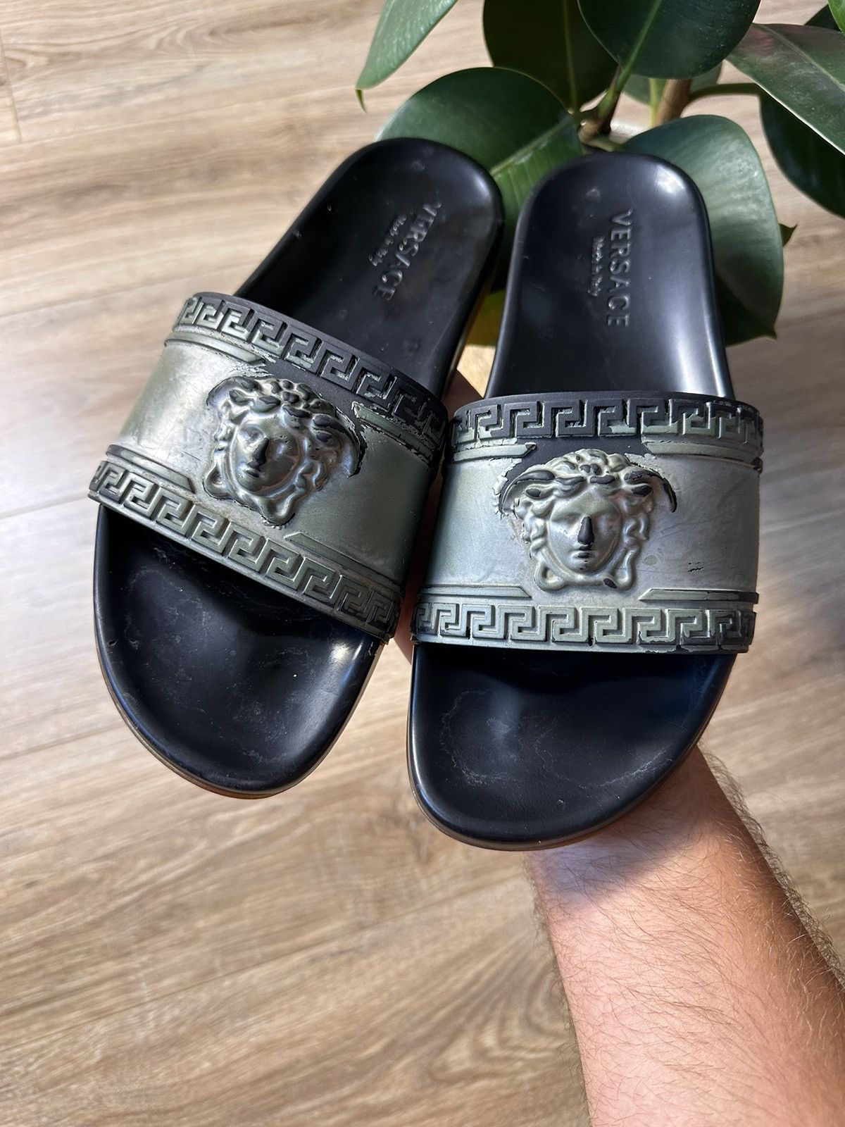 Versace Medusa Slide Sandals