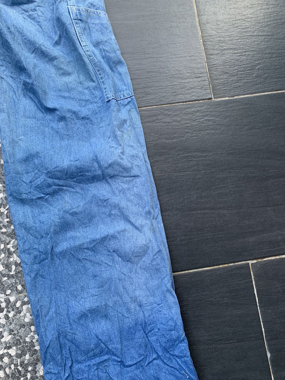 Japanese Brand Vintage Half Overall Denim Size US 29 - 10 Thumbnail