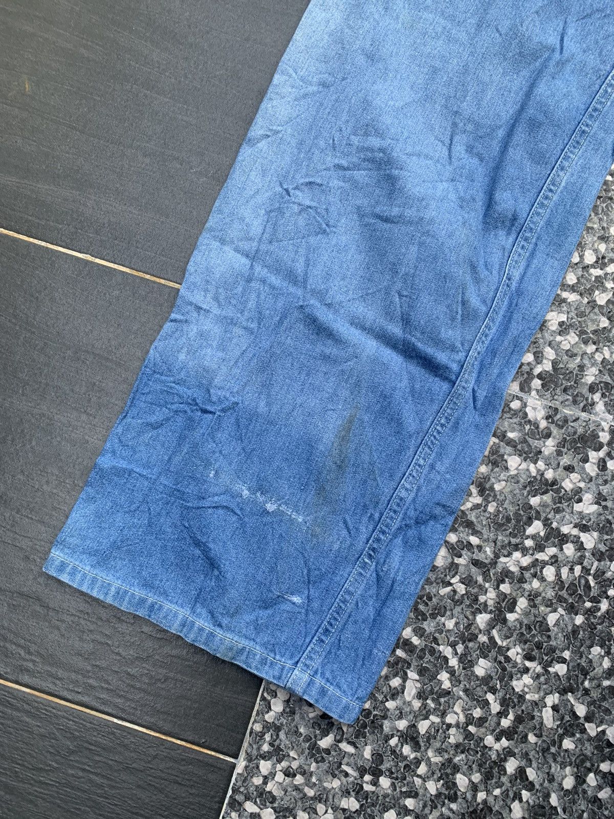 Japanese Brand Vintage Half Overall Denim Size US 29 - 9 Thumbnail