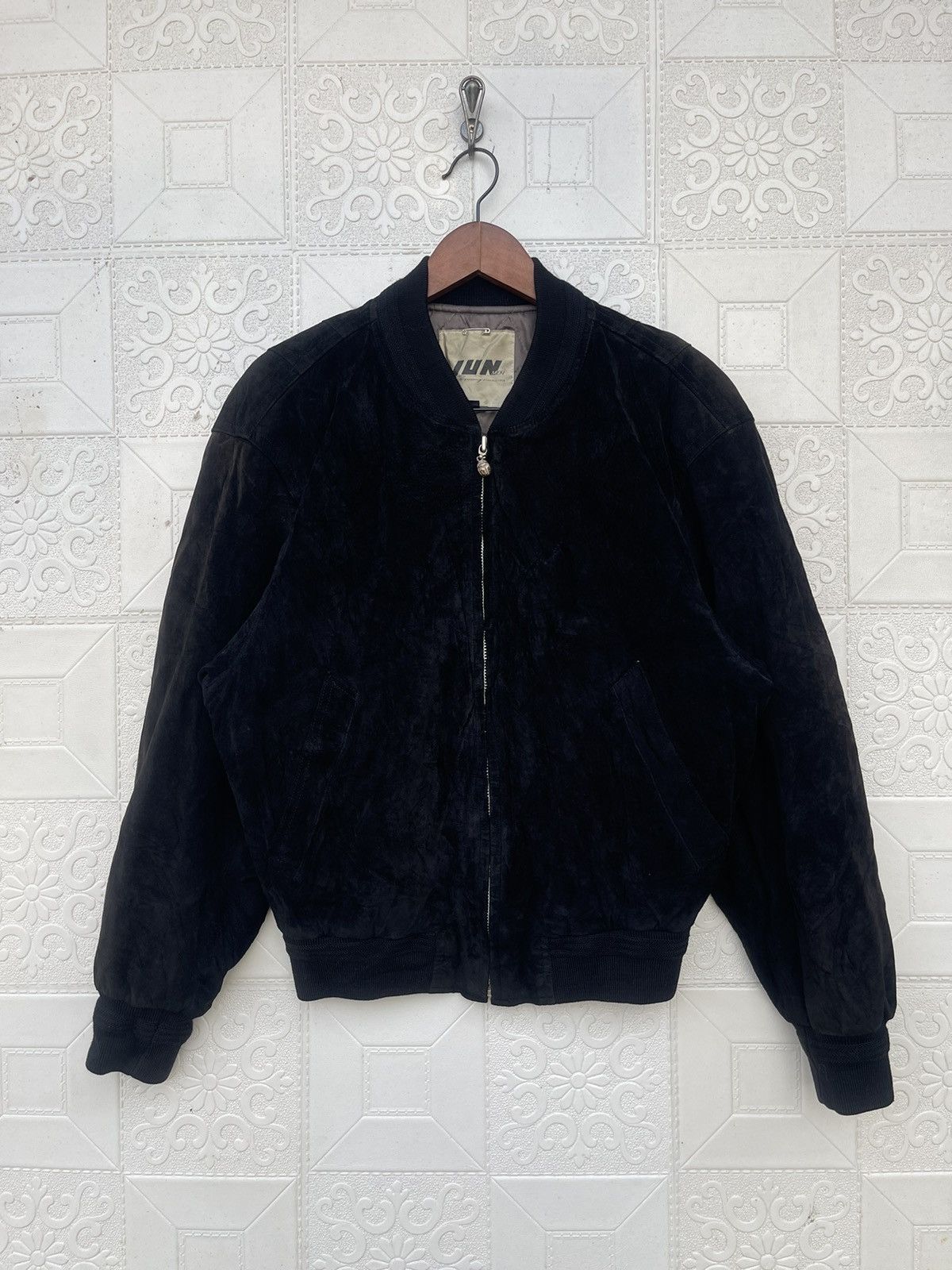 JUN MEN Vintage Jun Men Suede Leather Jacket Sleeve Faded Size US M / EU 48-50 / 2 - 1 Thumbnail