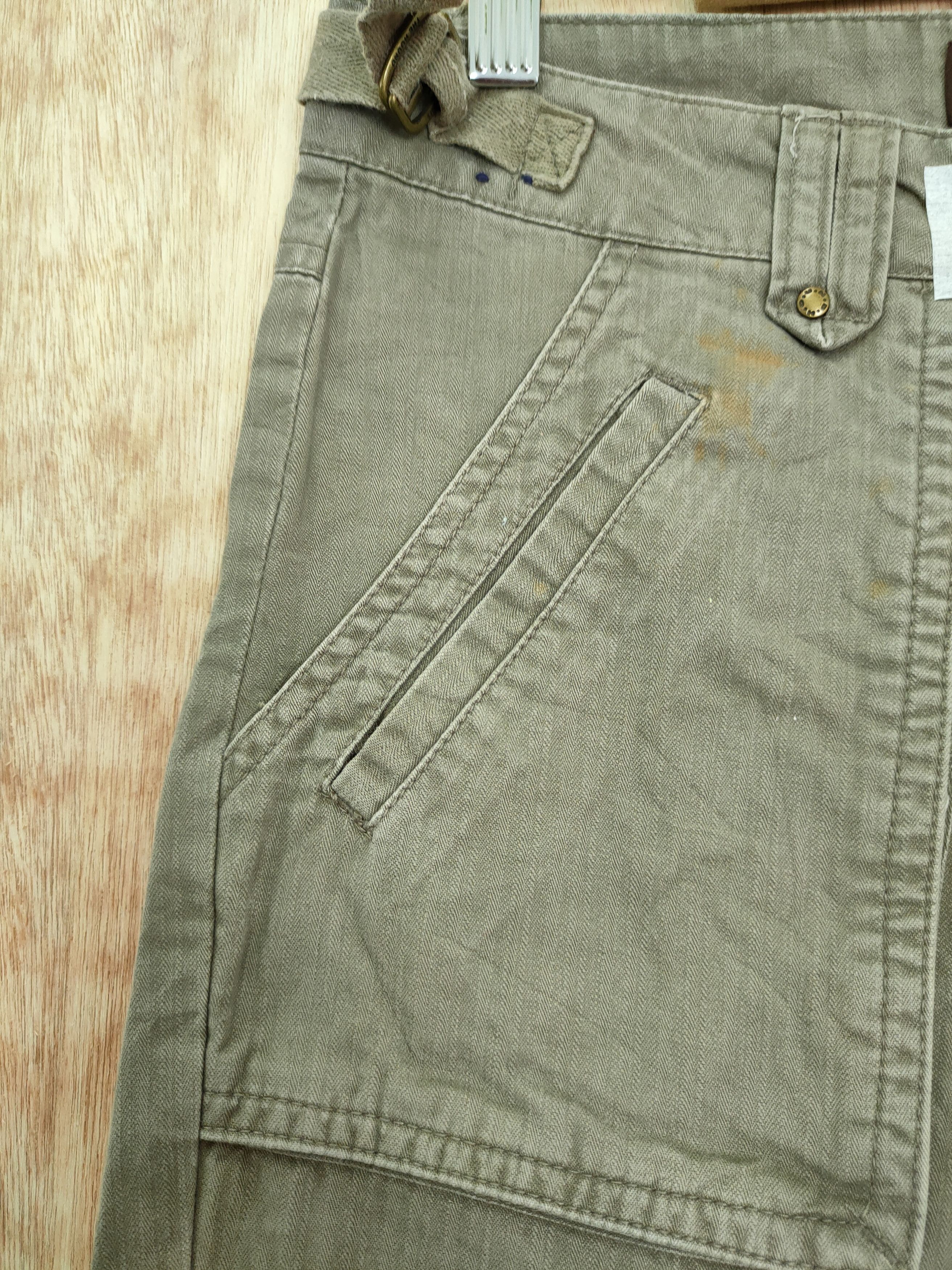 Japanese Brand DLL Hounds Jeans multipocket tactical cargo pants #210 Size US 28 / EU 44 - 5 Thumbnail