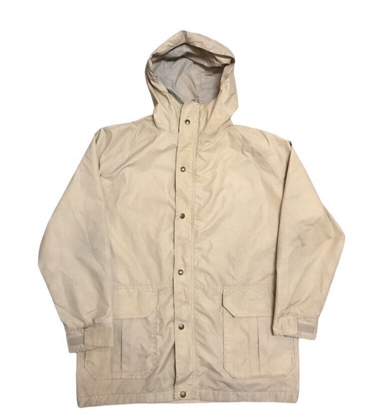 Vintage 80s Wool rich goretex jacket hooded