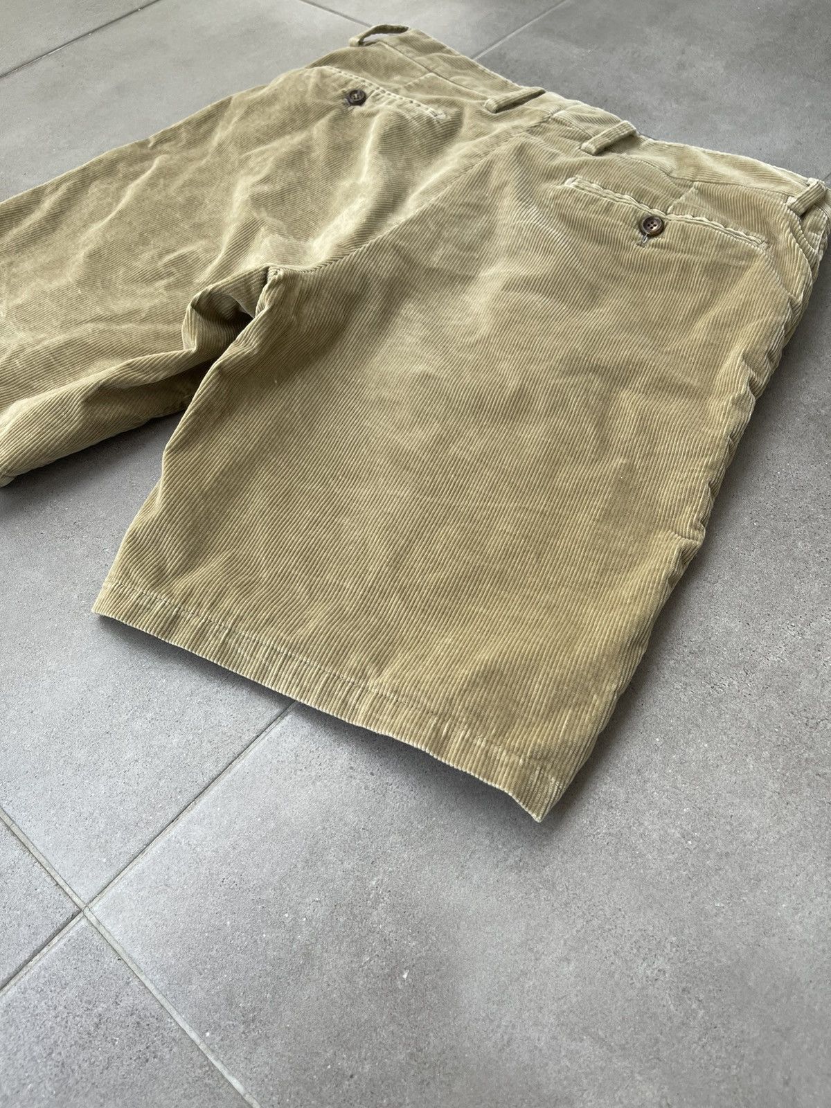 Dolce & Gabbana Archive Dolce & Gabbana Corduroy Beige Shorts Size US 32 / EU 48 - 7 Thumbnail