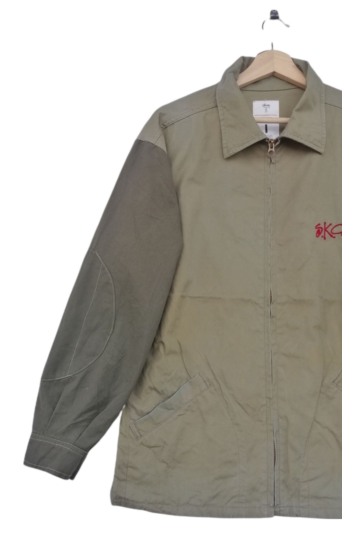 Stussy Vintage Stussy Kichijoji Limited Sun Faded Jacket Size US S / EU 44-46 / 1 - 5 Thumbnail