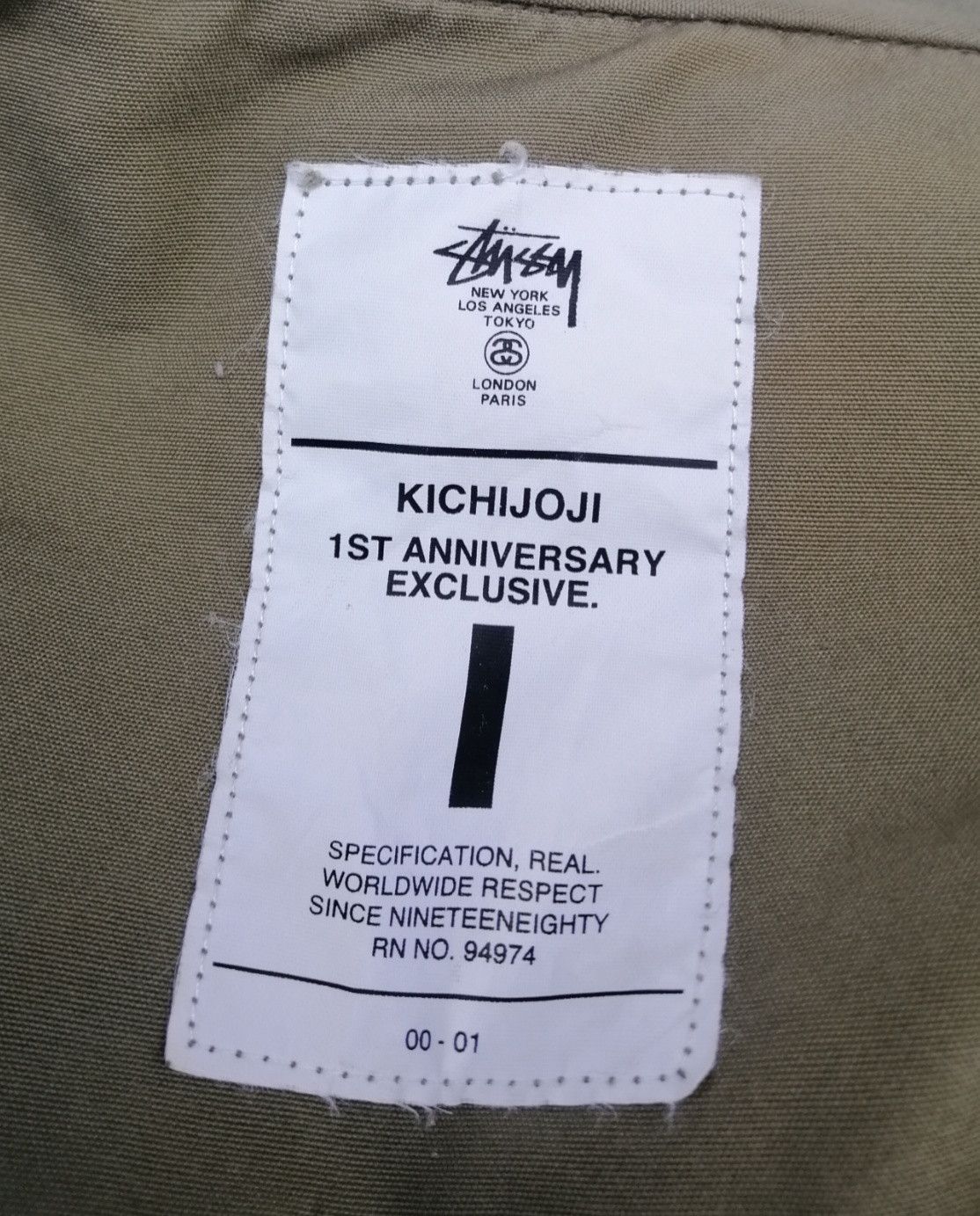 Stussy Vintage Stussy Kichijoji Limited Sun Faded Jacket Size US S / EU 44-46 / 1 - 15 Thumbnail