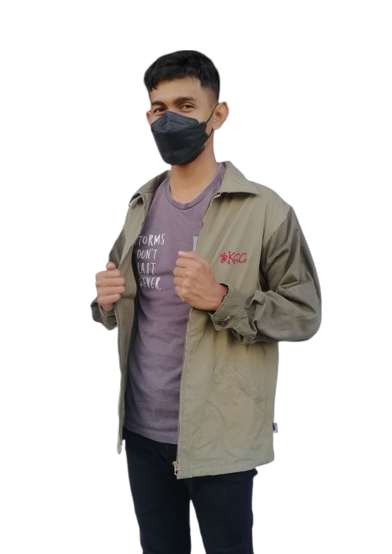 Stussy Vintage Stussy Kichijoji Limited Sun Faded Jacket Size US S / EU 44-46 / 1 - 1 Thumbnail