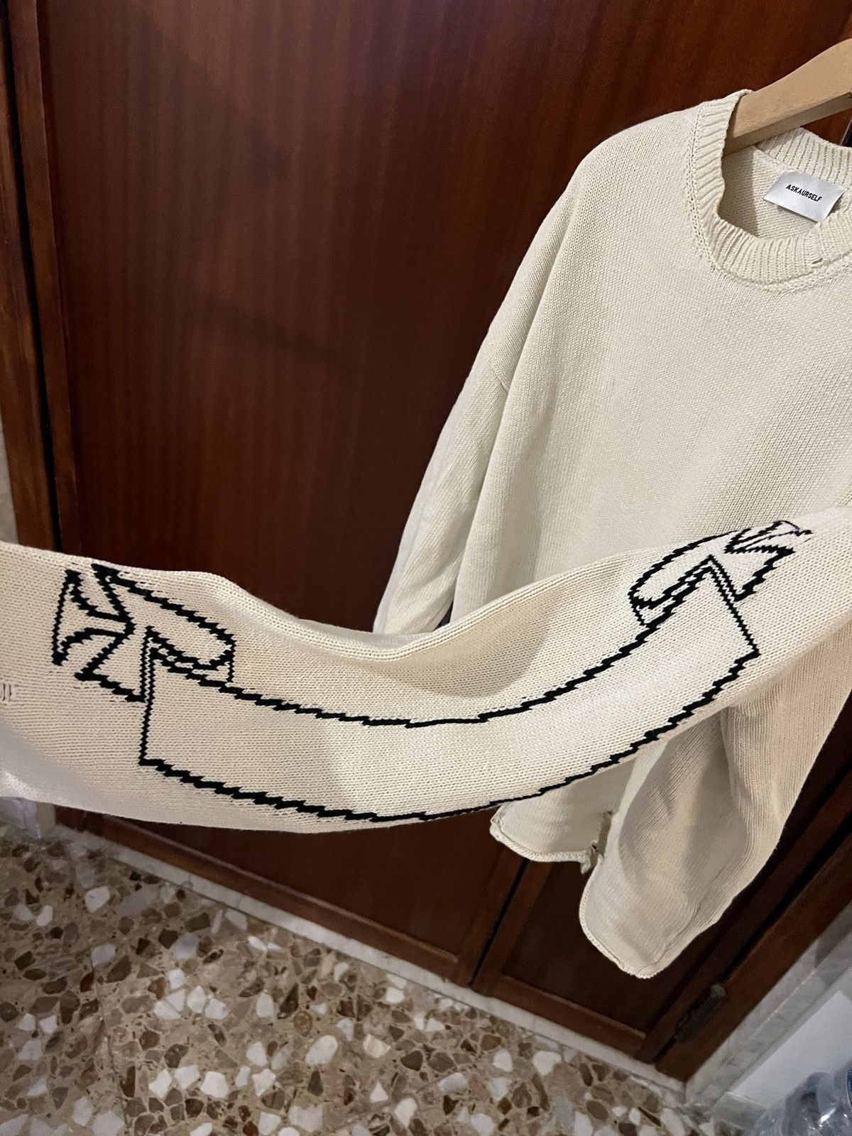 Askyurself Askyurself Chunky Banned Knit Thrashed Size US L / EU 52-54 / 3 - 6 Thumbnail