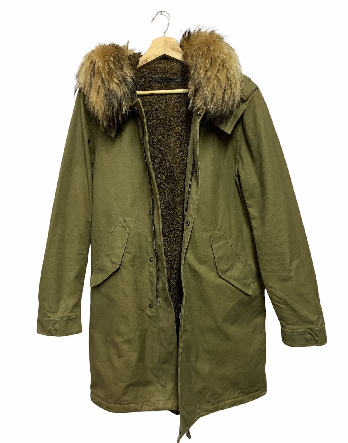 Lithium 🔥LITHIUM HOMME MINK FURR PARKA FISHTAIL JACKETS Size US M / EU 48-50 / 2 - 2 Thumbnail