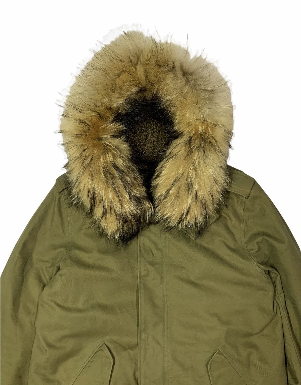 Lithium 🔥LITHIUM HOMME MINK FURR PARKA FISHTAIL JACKETS Size US M / EU 48-50 / 2 - 9 Thumbnail