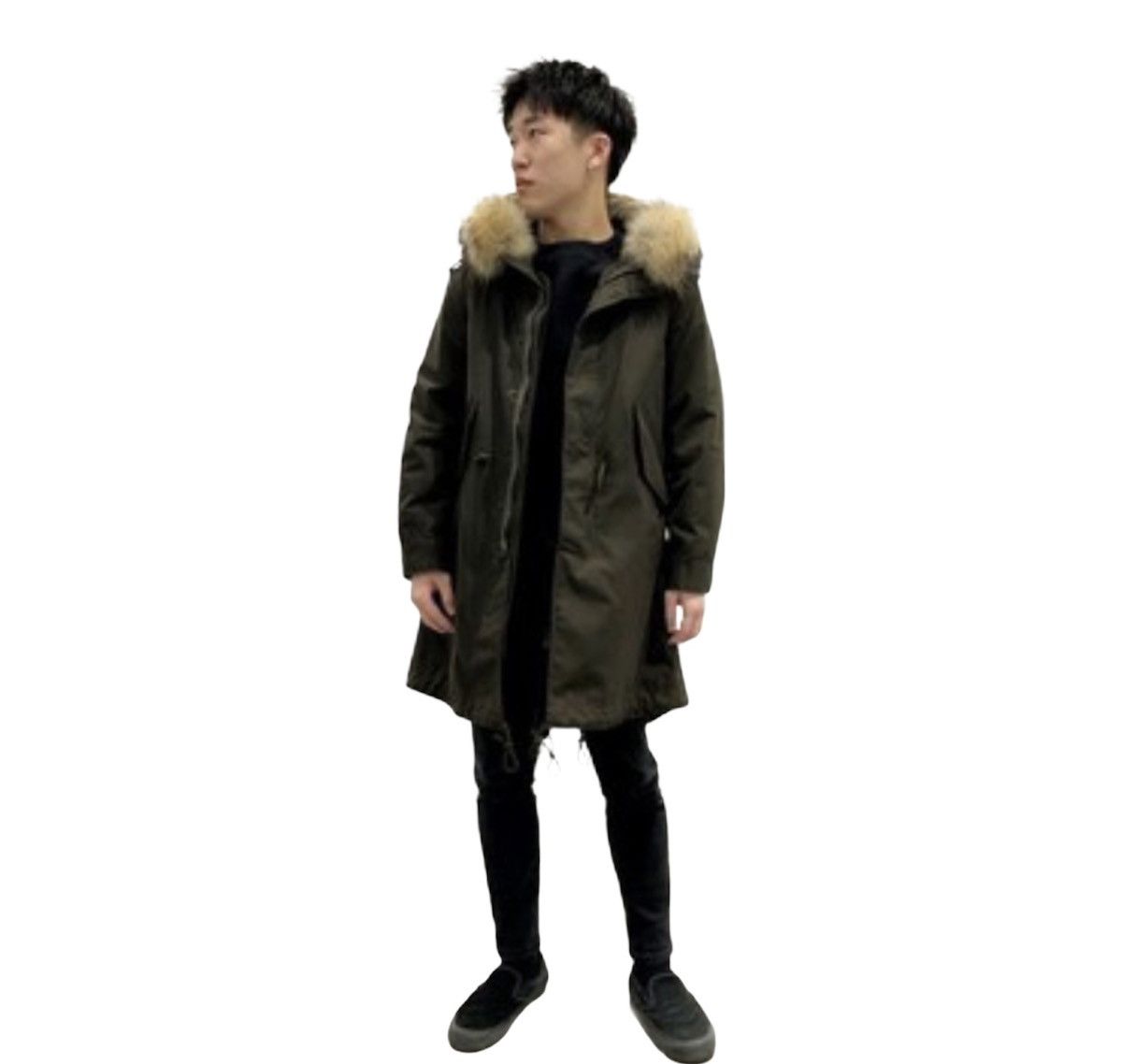 Lithium Homme 🔥LITHIUM HOMME MINK FURR PARKA FISHTAIL JACKETS