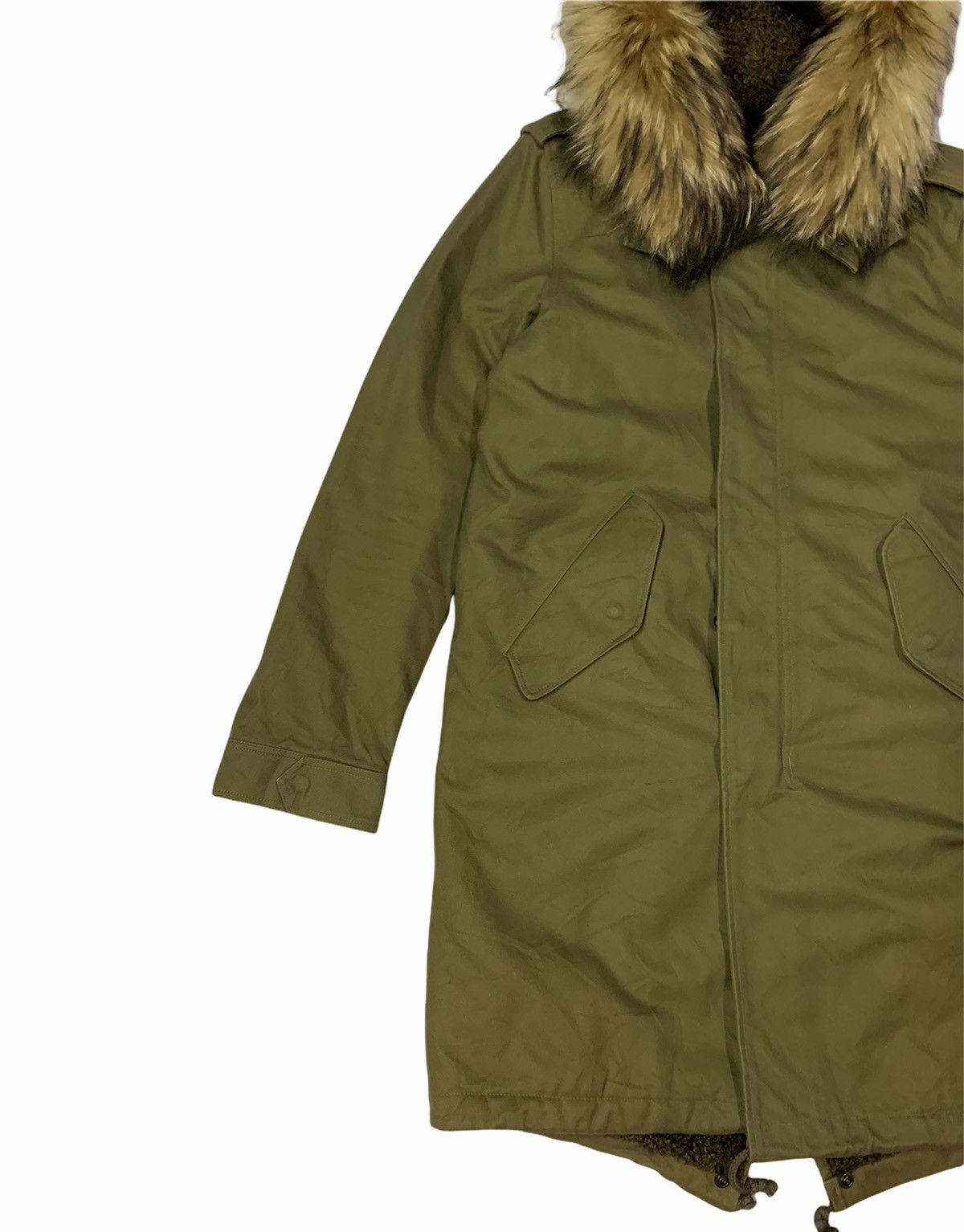 Lithium 🔥LITHIUM HOMME MINK FURR PARKA FISHTAIL JACKETS Size US M / EU 48-50 / 2 - 7 Thumbnail