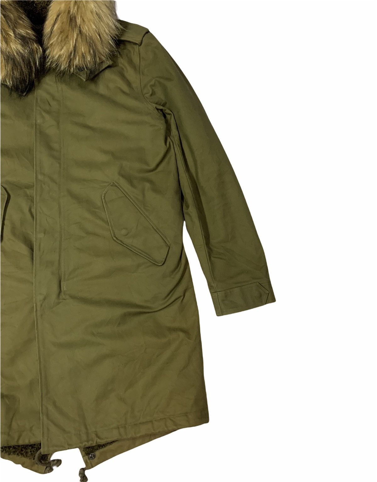 Lithium 🔥LITHIUM HOMME MINK FURR PARKA FISHTAIL JACKETS Size US M / EU 48-50 / 2 - 8 Thumbnail