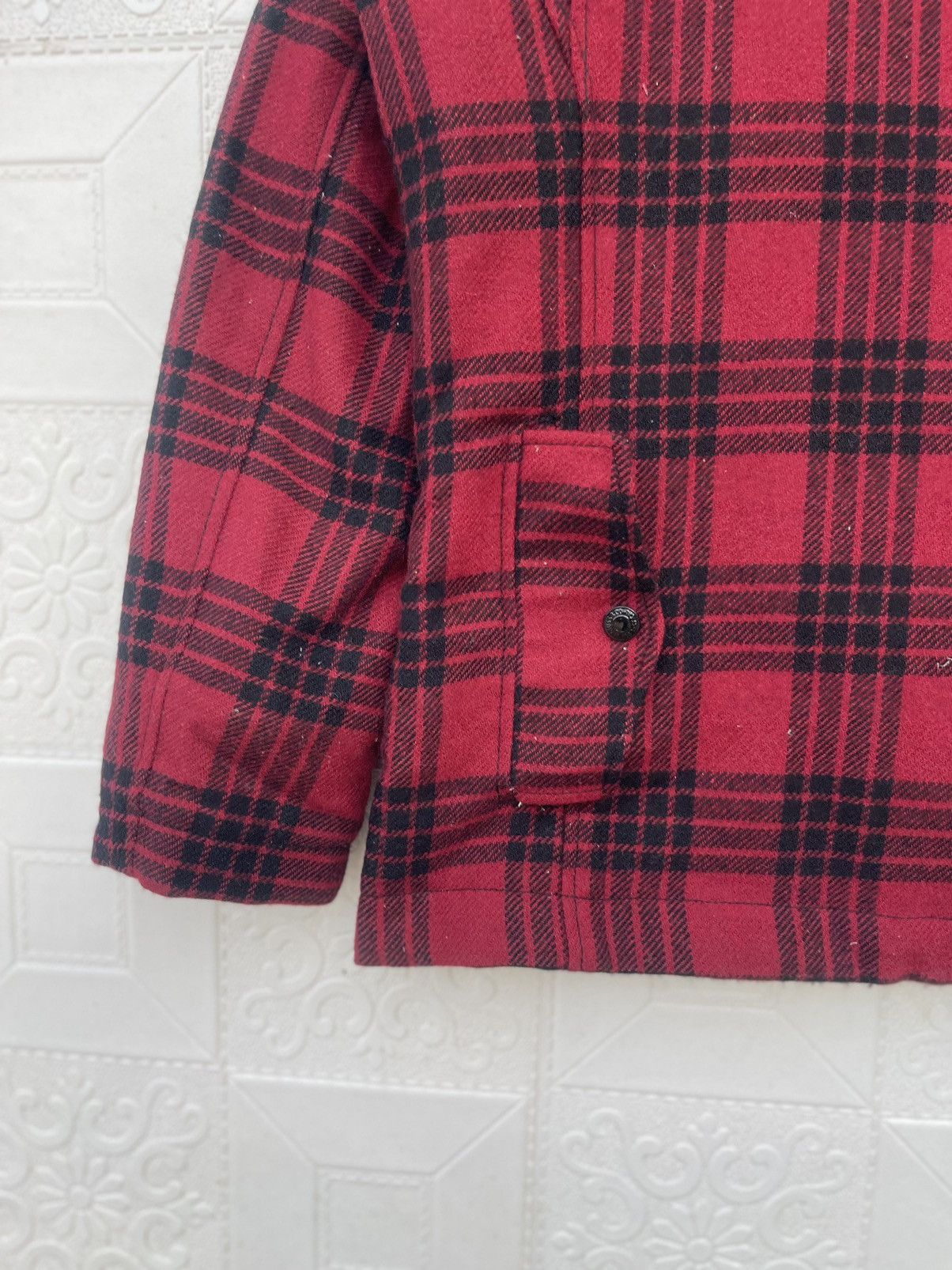 Levi's VTG Levi’s Buffalo Check Plaid Wool Quilted Mackinaw Jacket Size US M / EU 48-50 / 2 - 10 Thumbnail