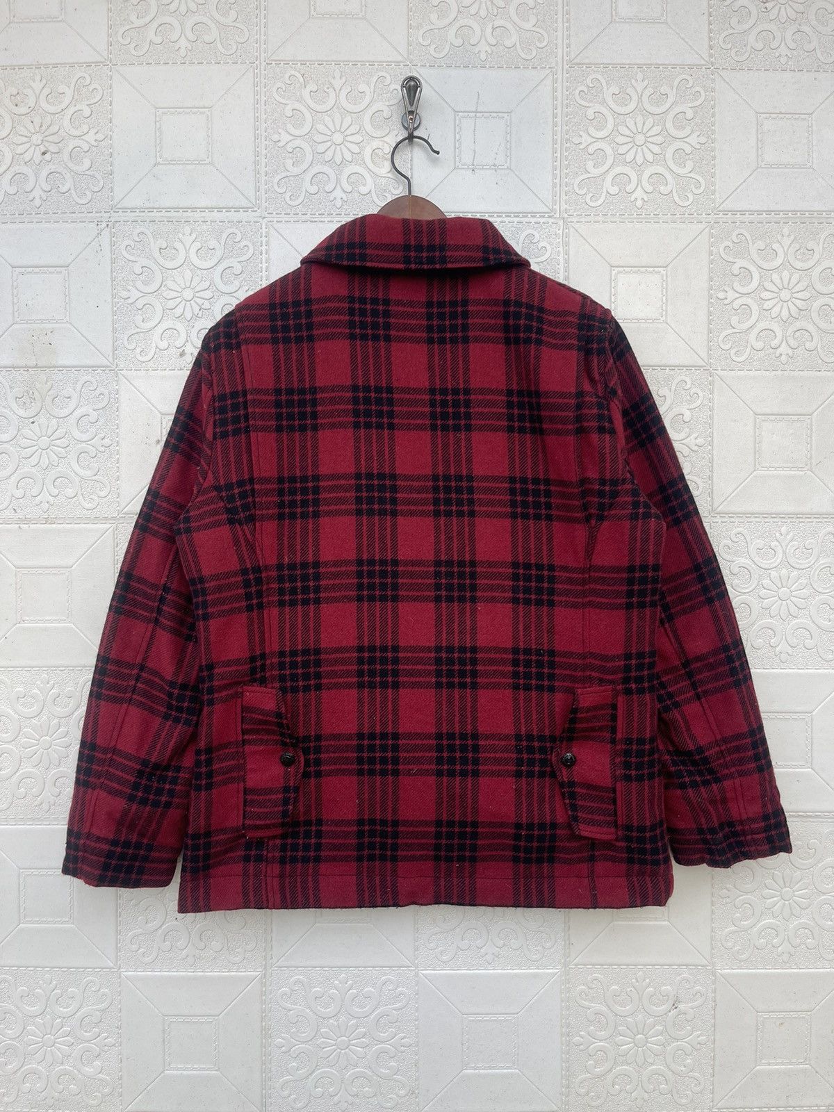Levi's VTG Levi’s Buffalo Check Plaid Wool Quilted Mackinaw Jacket Size US M / EU 48-50 / 2 - 2 Thumbnail