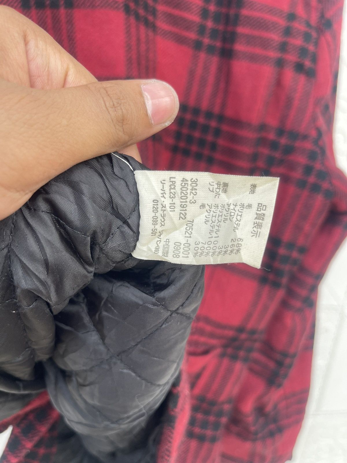 Levi's VTG Levi’s Buffalo Check Plaid Wool Quilted Mackinaw Jacket Size US M / EU 48-50 / 2 - 14 Thumbnail