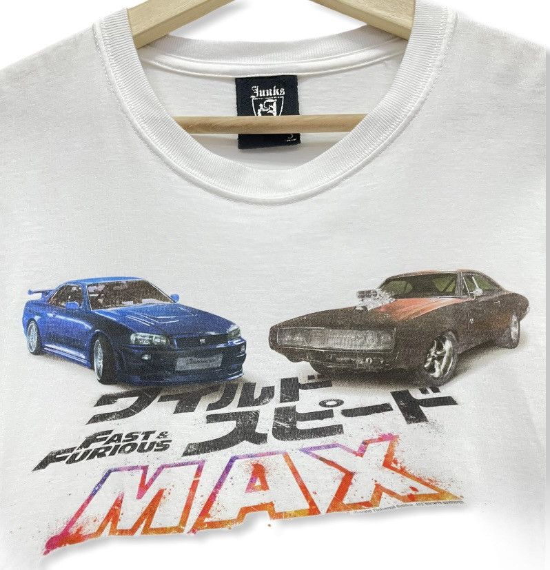Universal Studios RACING! FAST & FURIOUS Movie Soundtrack T-Shirt ©2009 Size US S / EU 44-46 / 1 - 3 Thumbnail