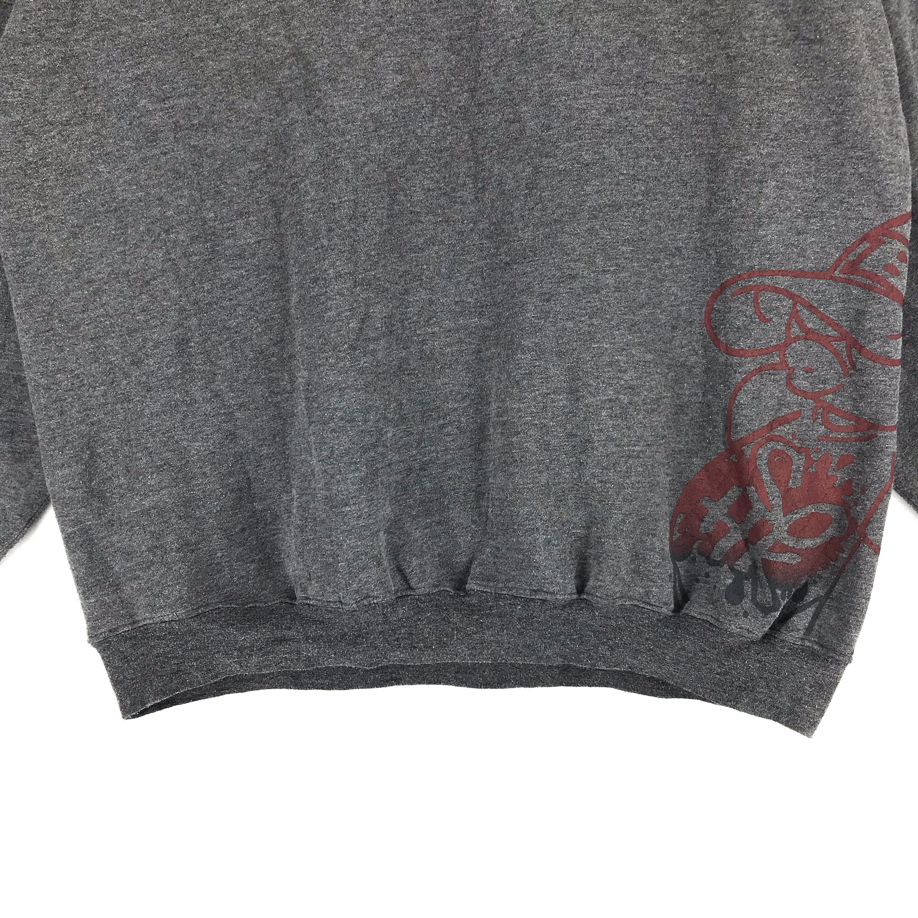 Japanese Brand School Of Hard Knock Big Logo Pullover Sweatshirt #2457-94 Size US XL / EU 56 / 4 - 5 Thumbnail