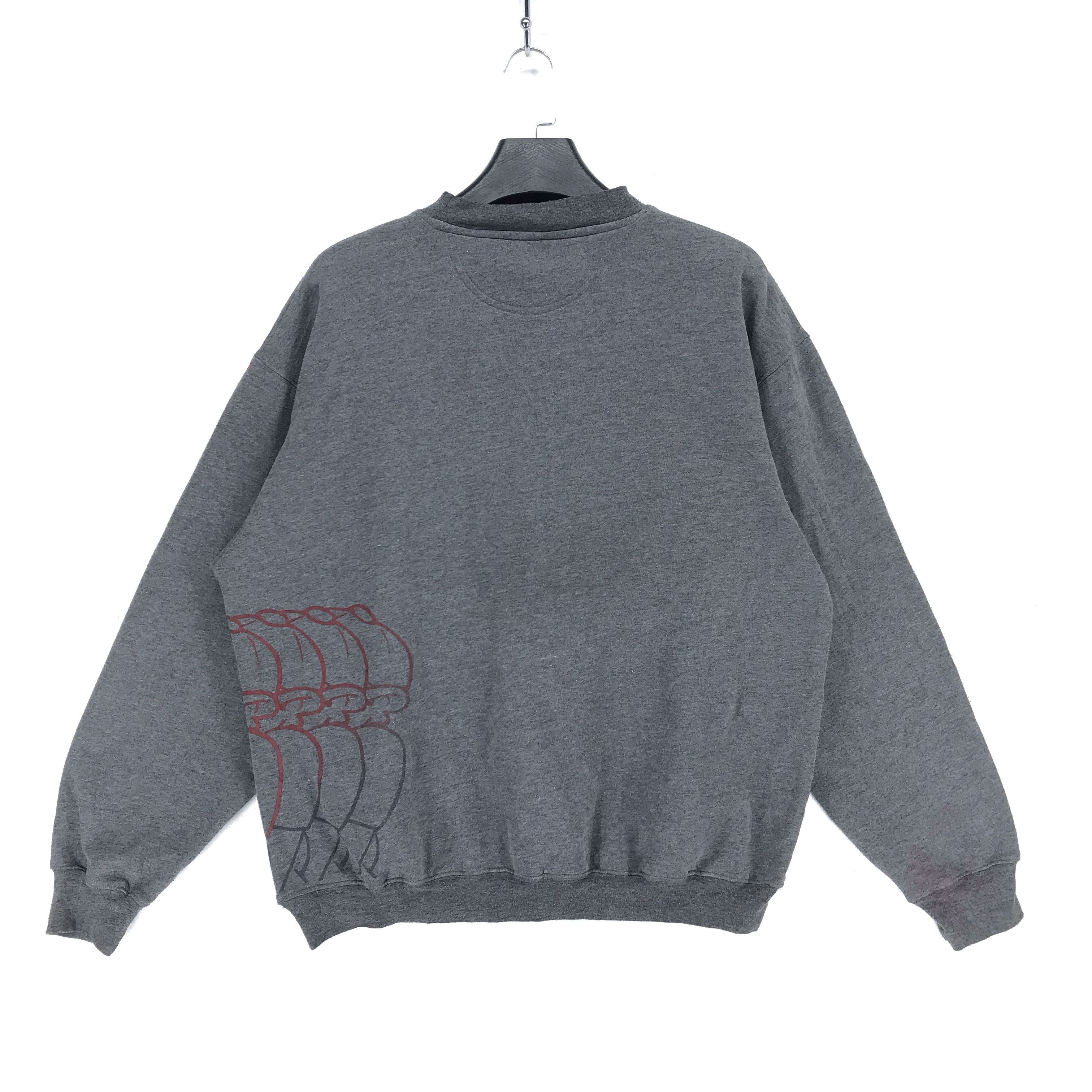 Japanese Brand School Of Hard Knock Big Logo Pullover Sweatshirt #2457-94 Size US XL / EU 56 / 4 - 9 Thumbnail