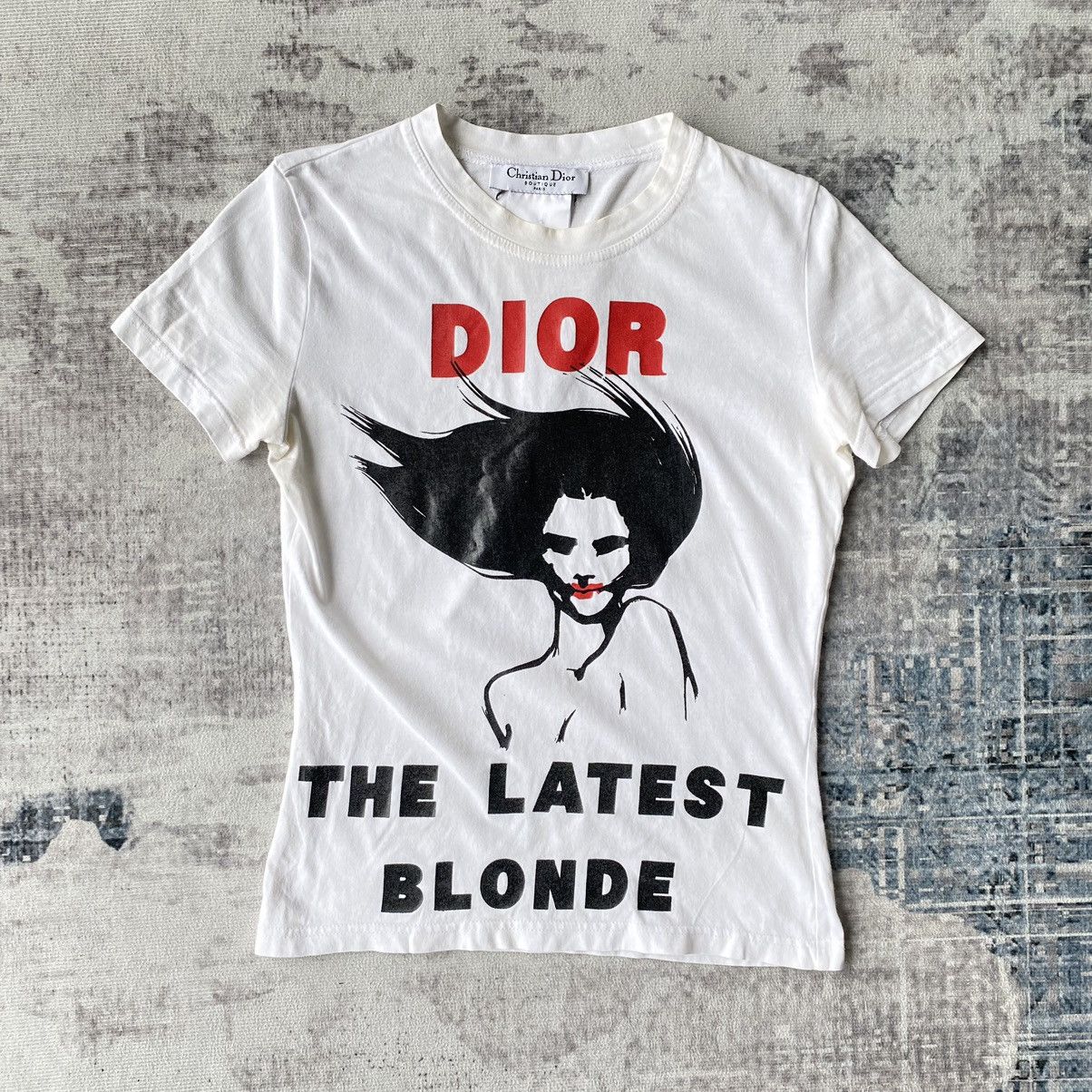 クリスチャンディオール The Latest Blonde 半袖Tシャツ 白系 38