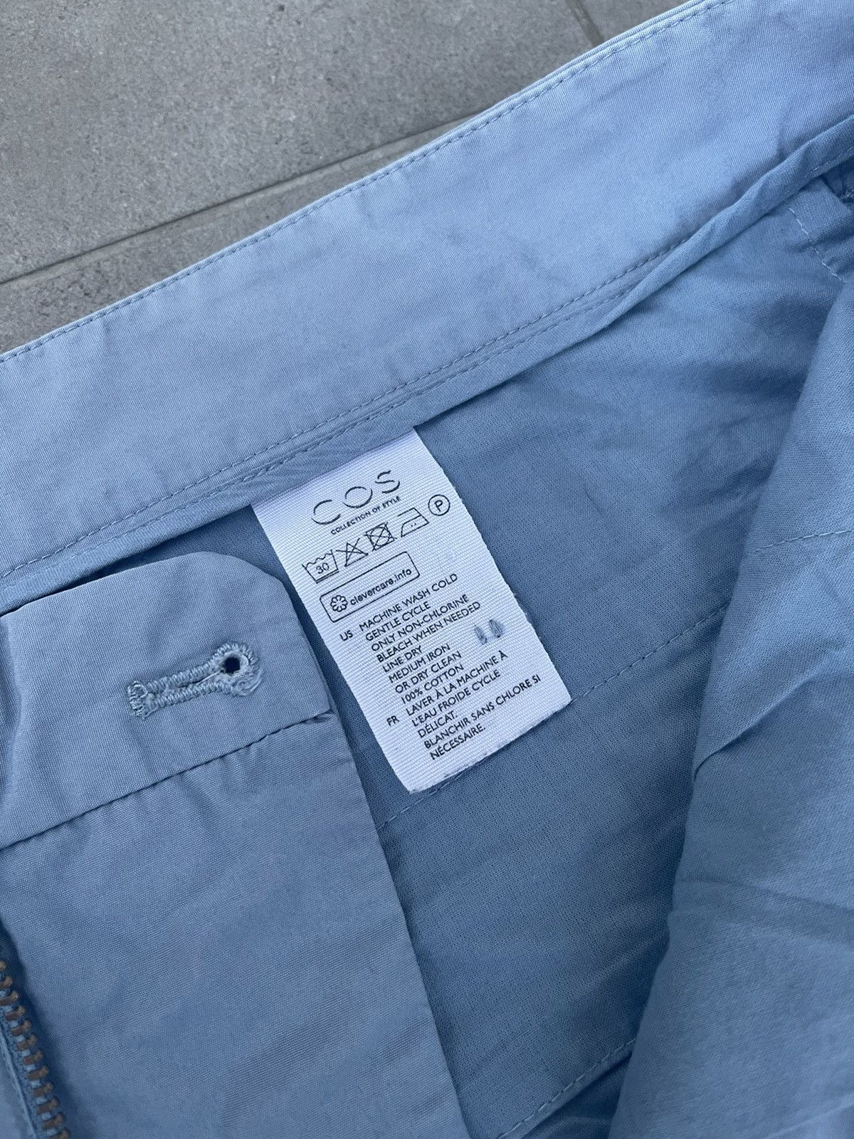 Cos COS Baby Blue Casual Shorts Size US 30 / EU 46 - 11 Thumbnail