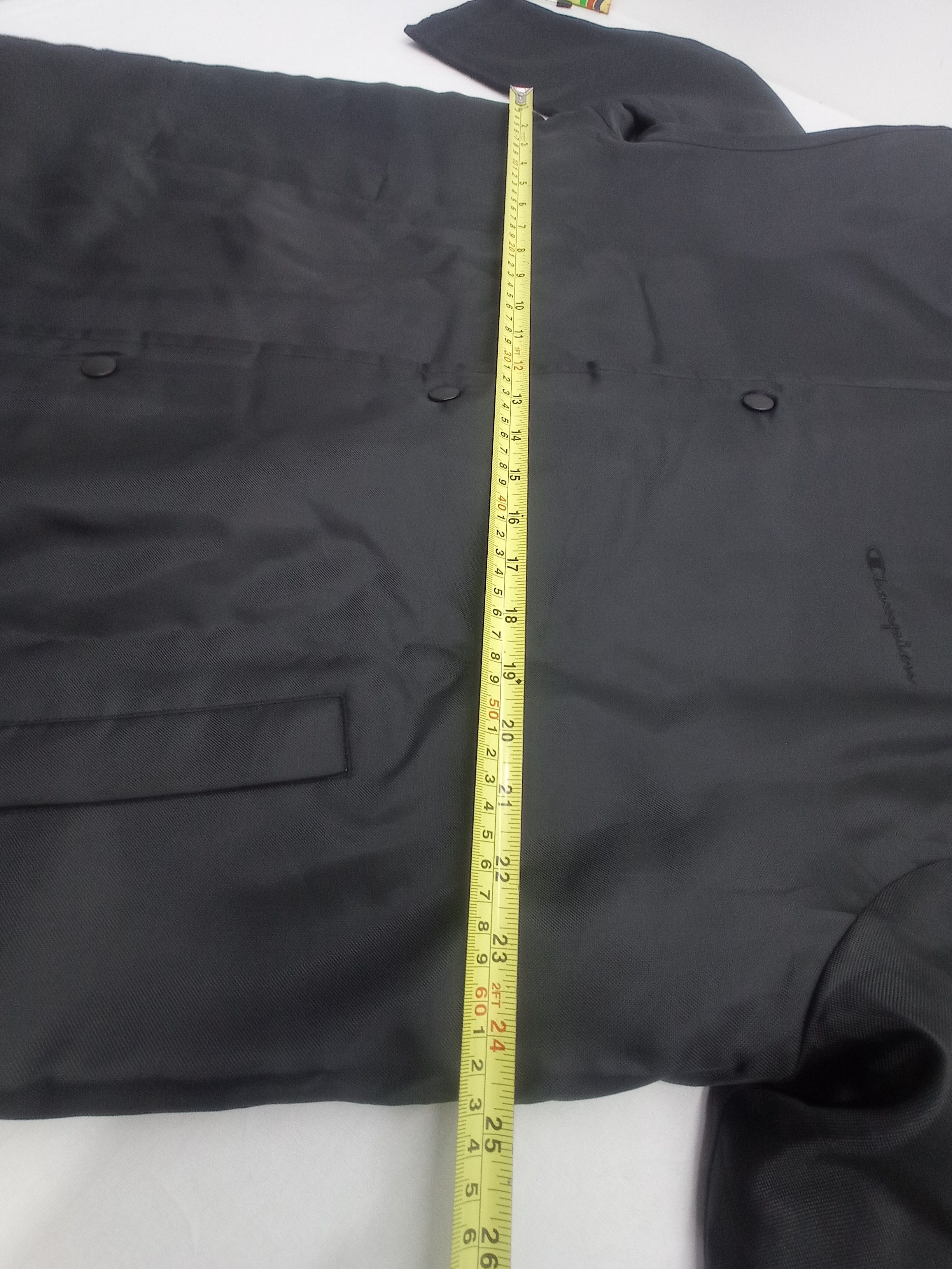 Champion Champion Big Logo Long Jacket Black Hoodie Size US L / EU 52-54 / 3 - 12 Thumbnail