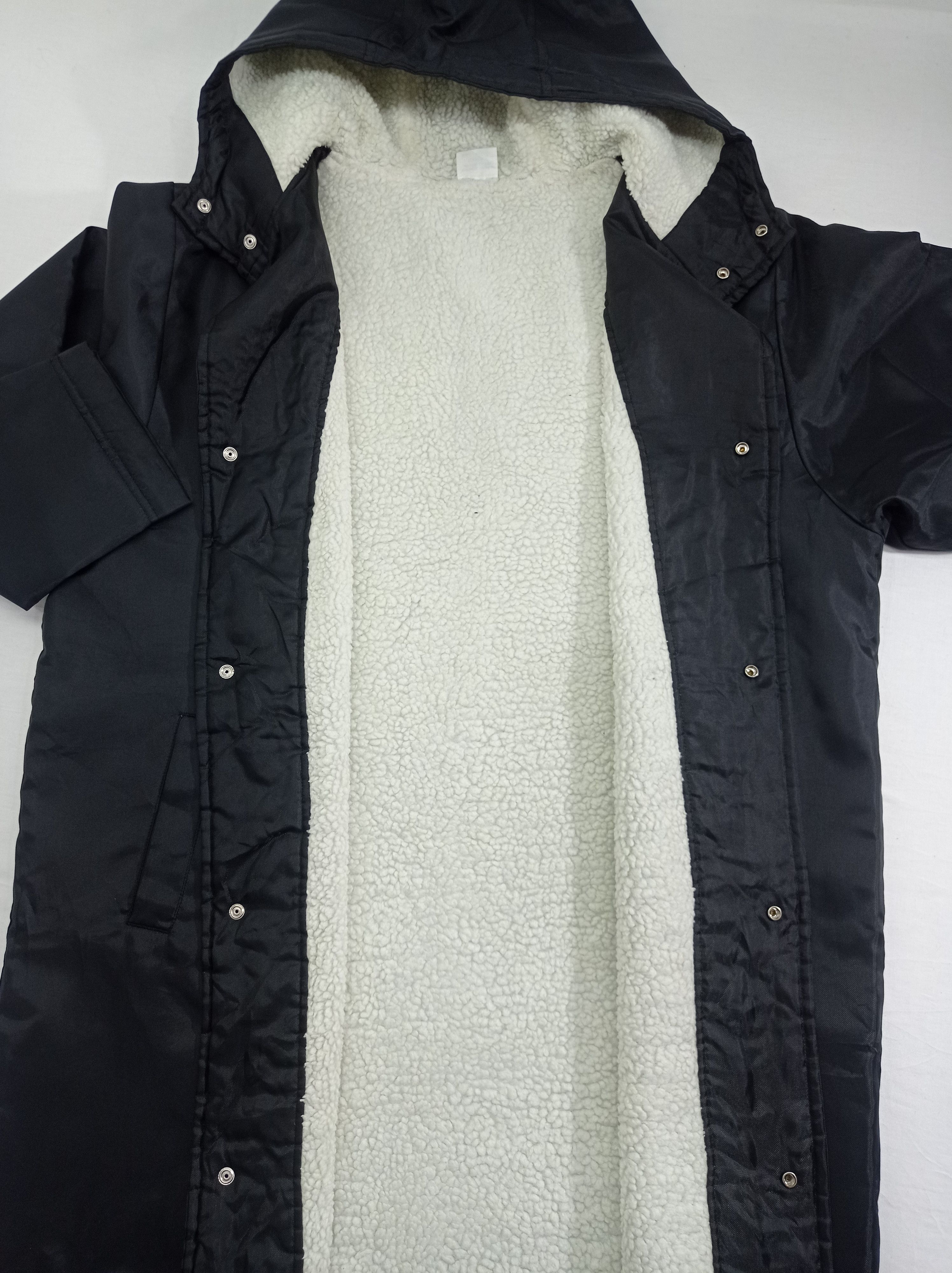 Champion Champion Big Logo Long Jacket Black Hoodie Size US L / EU 52-54 / 3 - 5 Thumbnail