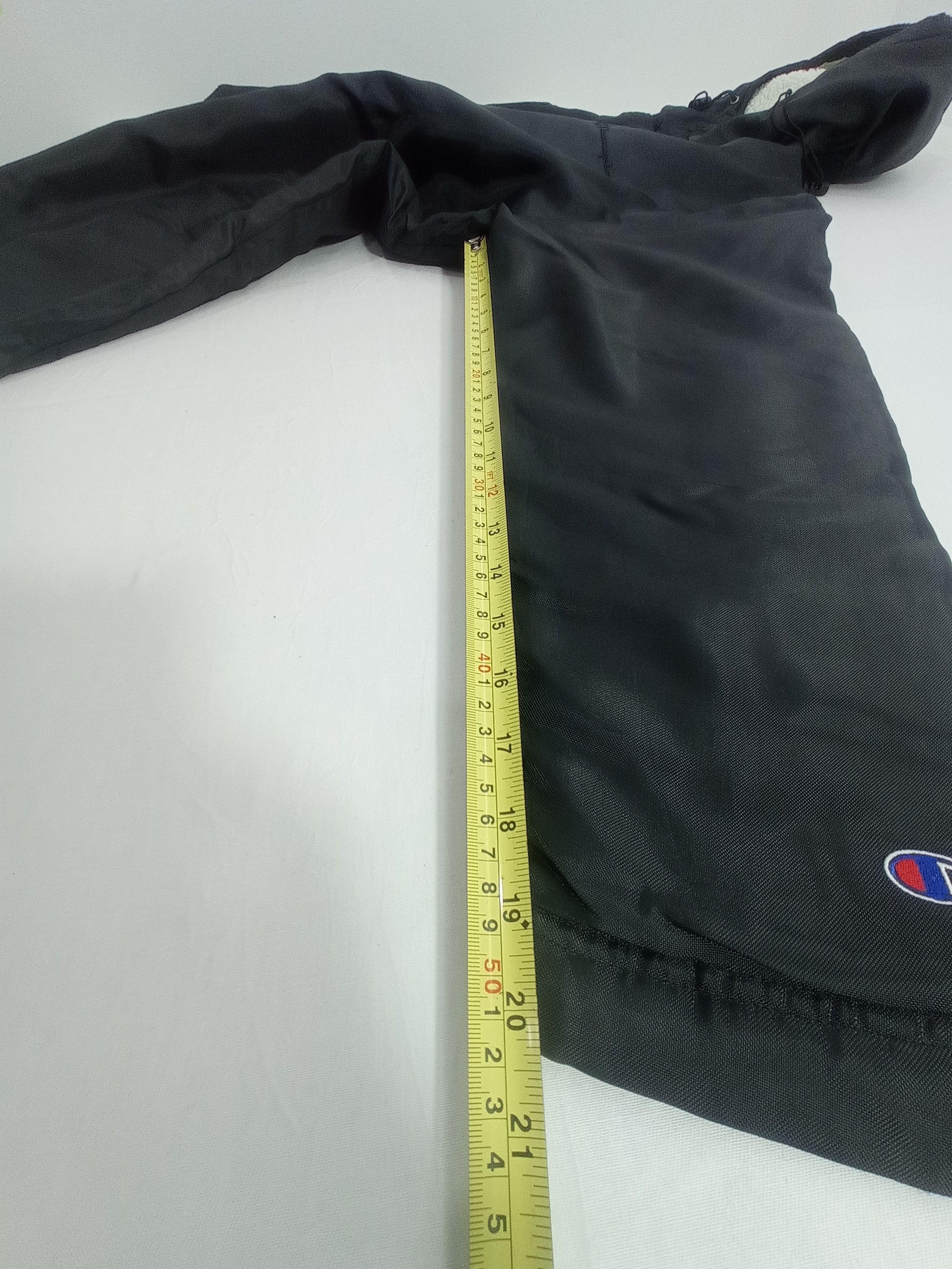 Champion Champion Big Logo Long Jacket Black Hoodie Size US L / EU 52-54 / 3 - 8 Thumbnail