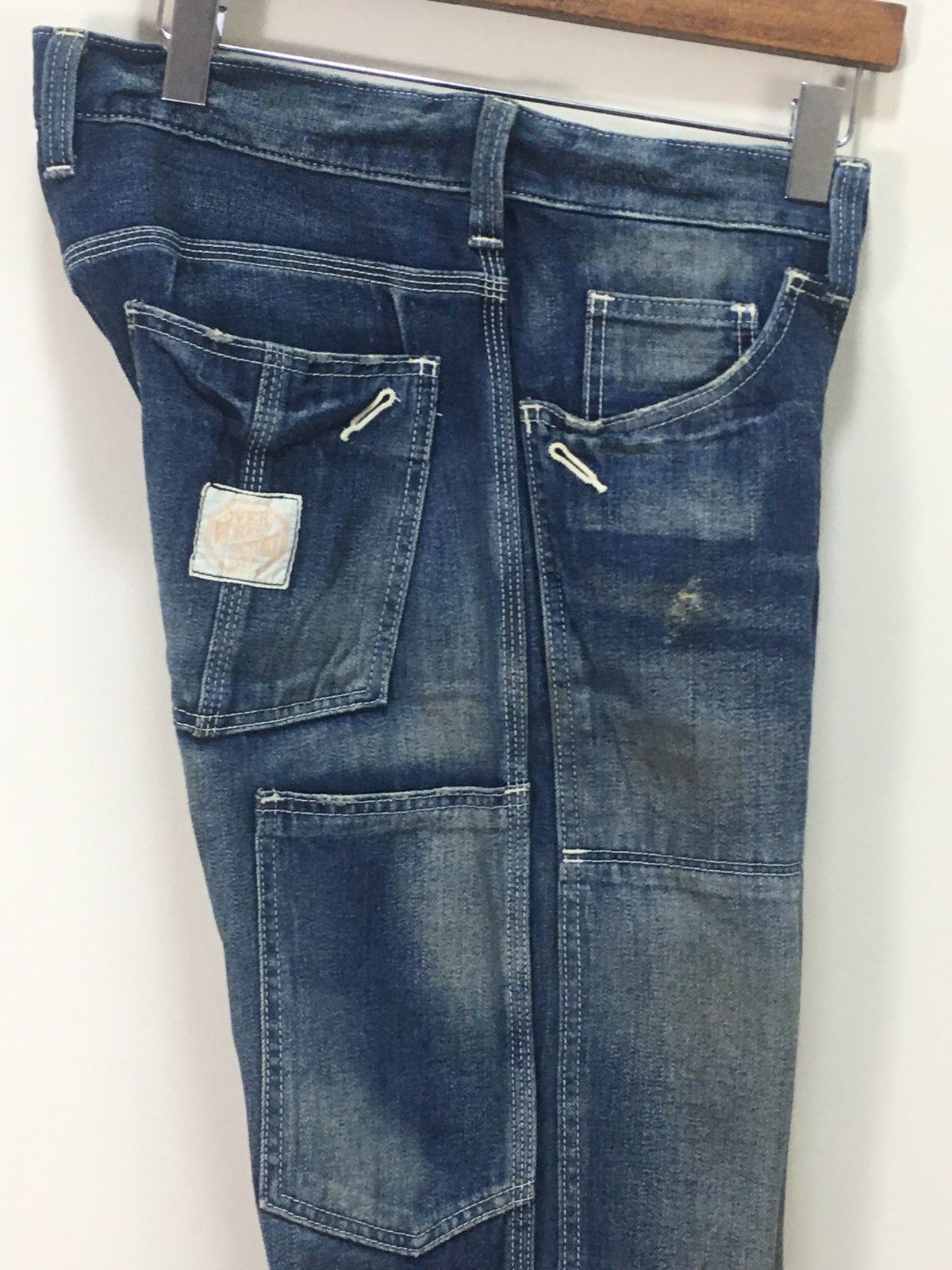 Edwin SICK 🔥 EDWIN Denim Double Knee Paint Splatter Skater Size US 32 / EU 48 - 11 Thumbnail