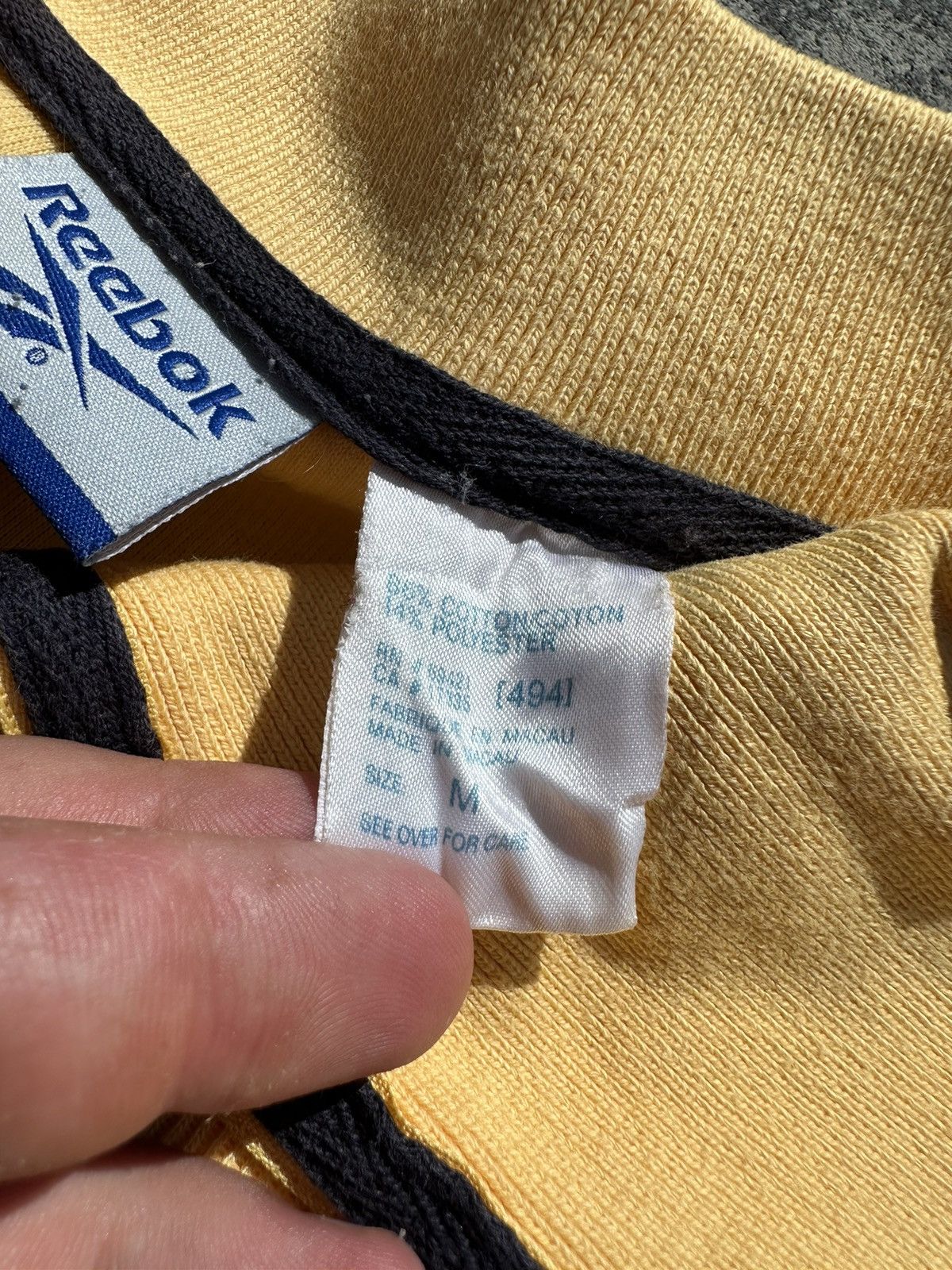 Reebok Reebok Logo Vintage quarterzip Sweatshirt Size US M / EU 48-50 / 2 - 14 Thumbnail