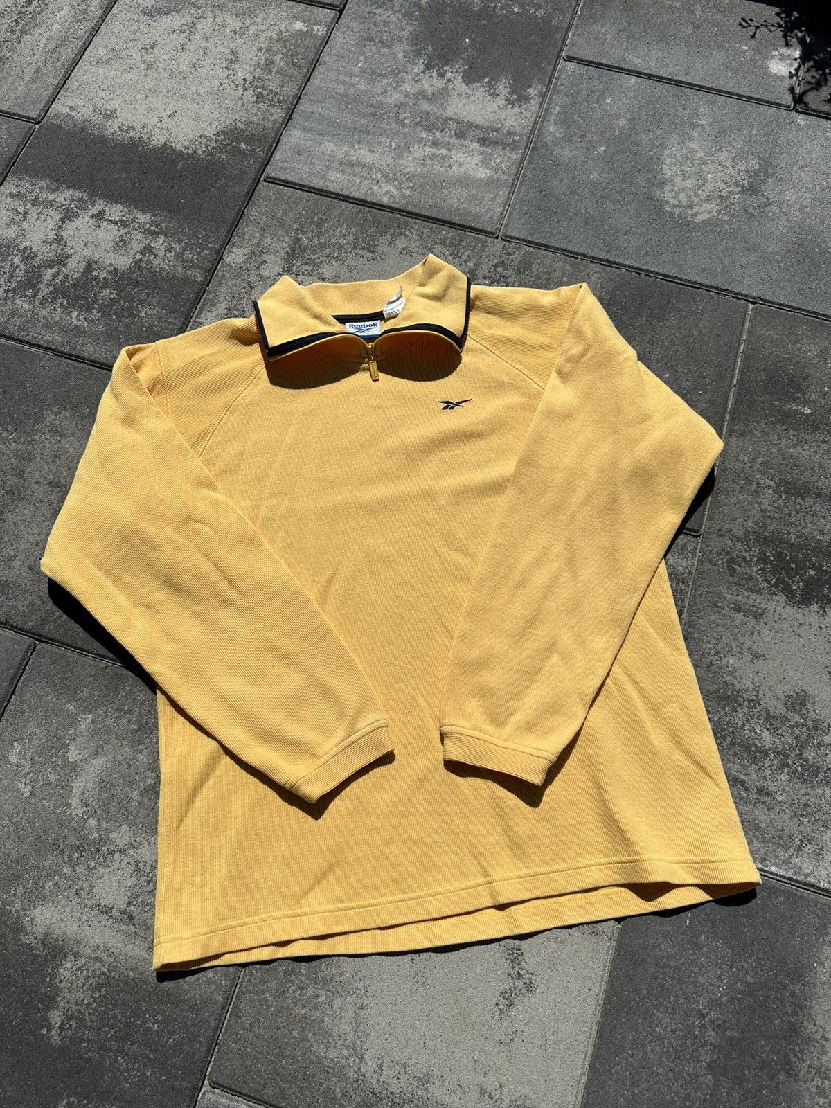 Reebok Reebok Logo Vintage quarterzip Sweatshirt Size US M / EU 48-50 / 2 - 1 Thumbnail