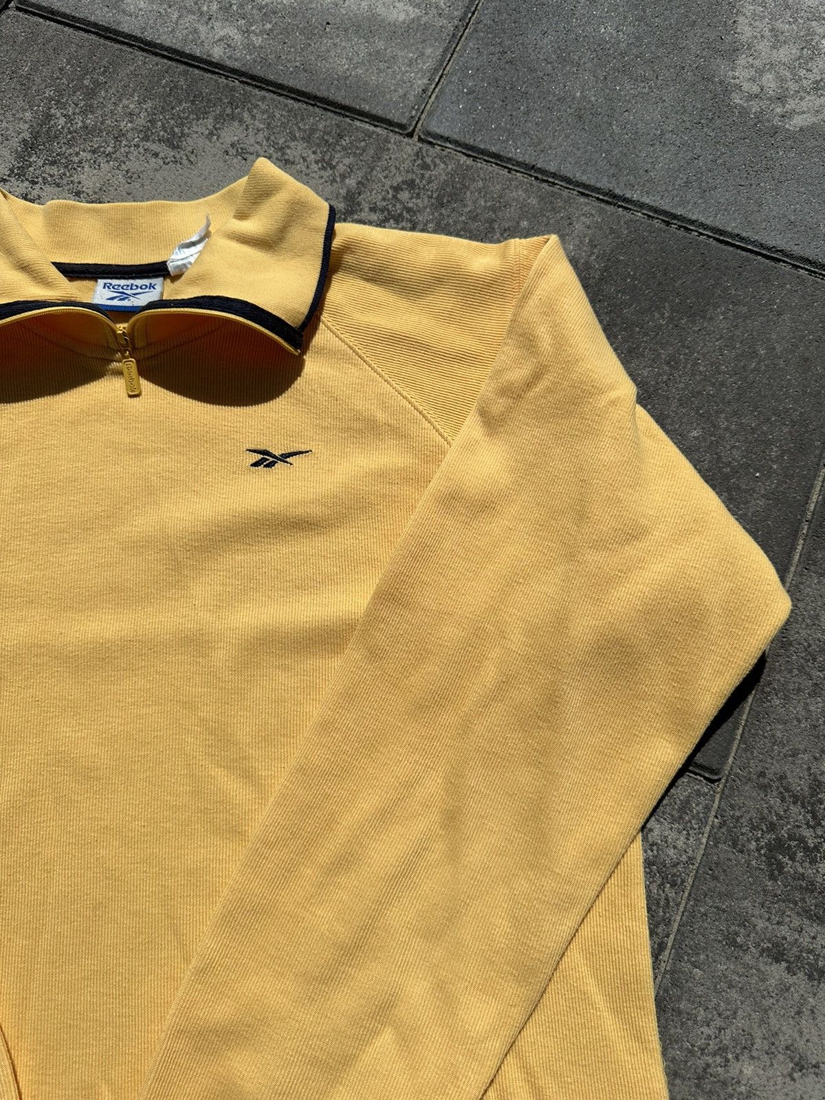 Reebok Reebok Logo Vintage quarterzip Sweatshirt Size US M / EU 48-50 / 2 - 4 Thumbnail