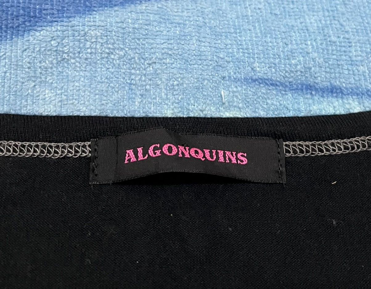 Japanese Brand ALGONQUINS Skulls Punk Design Long Sleeve Shirt X Rare Size S / US 4 / IT 40 - 8 Thumbnail