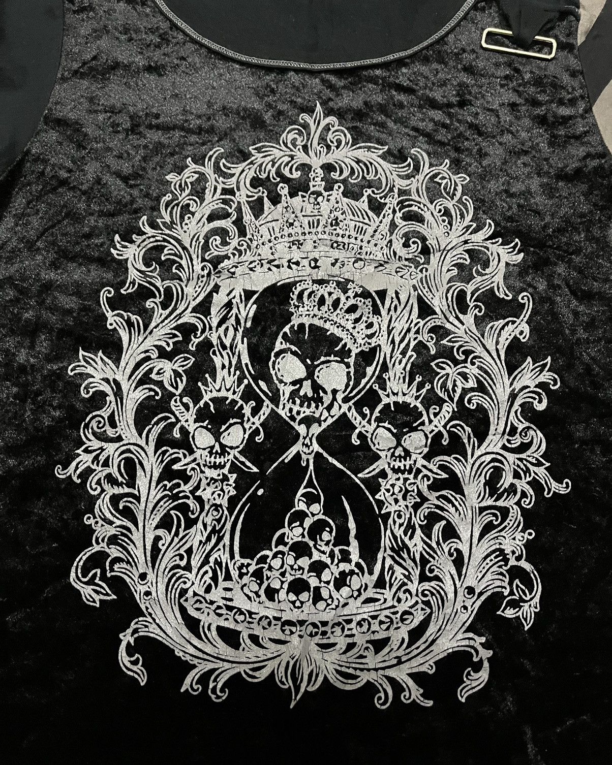 Japanese Brand ALGONQUINS Skulls Punk Design Long Sleeve Shirt X Rare Size S / US 4 / IT 40 - 3 Thumbnail