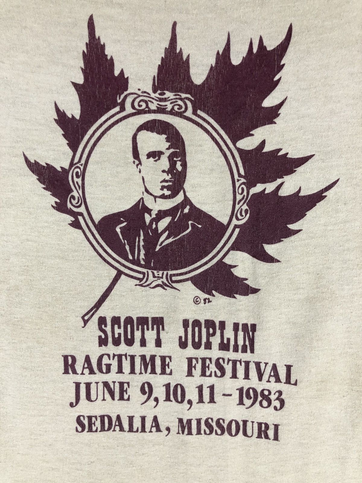 Band Tees Vintage Scott Joplin T-shirt Size US M / EU 48-50 / 2 - 5 Thumbnail