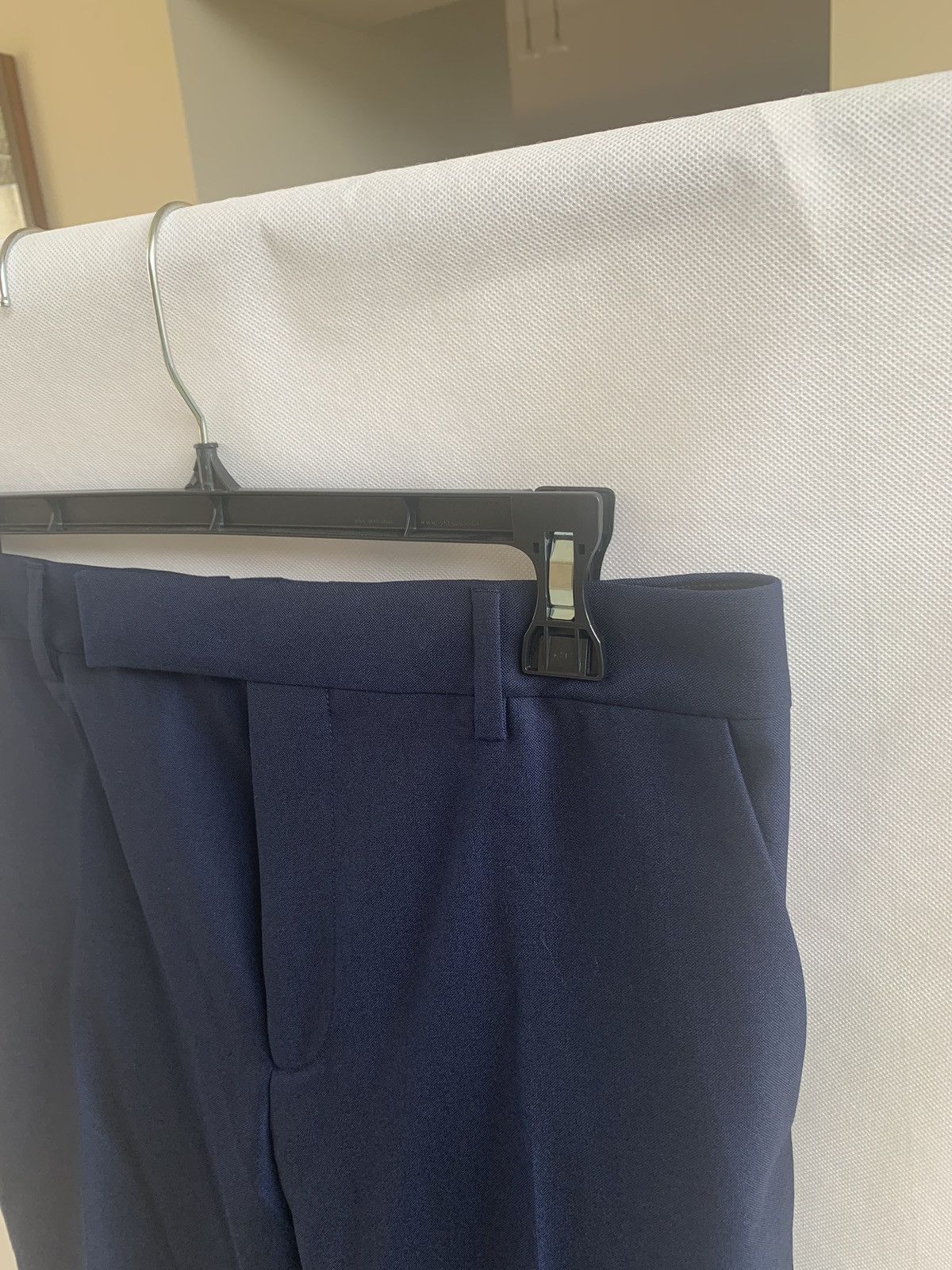 Celine Deep Navy Slim Suit Size 42R - 14 Thumbnail