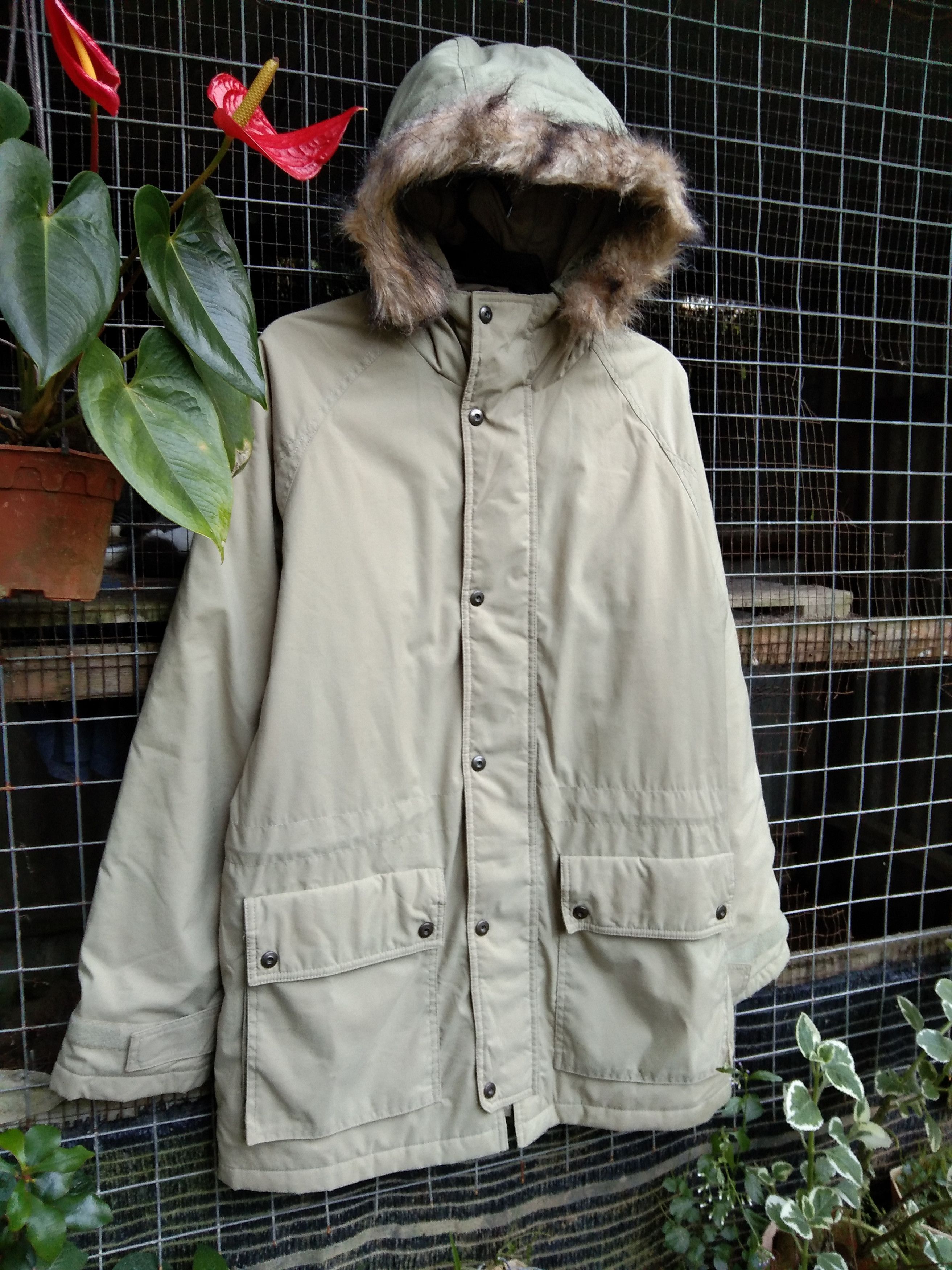 Japanese Brand × Uniqlo UNIQLO MEN'S PARKA JACKET WITH HOOD Size US L / EU 52-54 / 3 - 2 Thumbnail