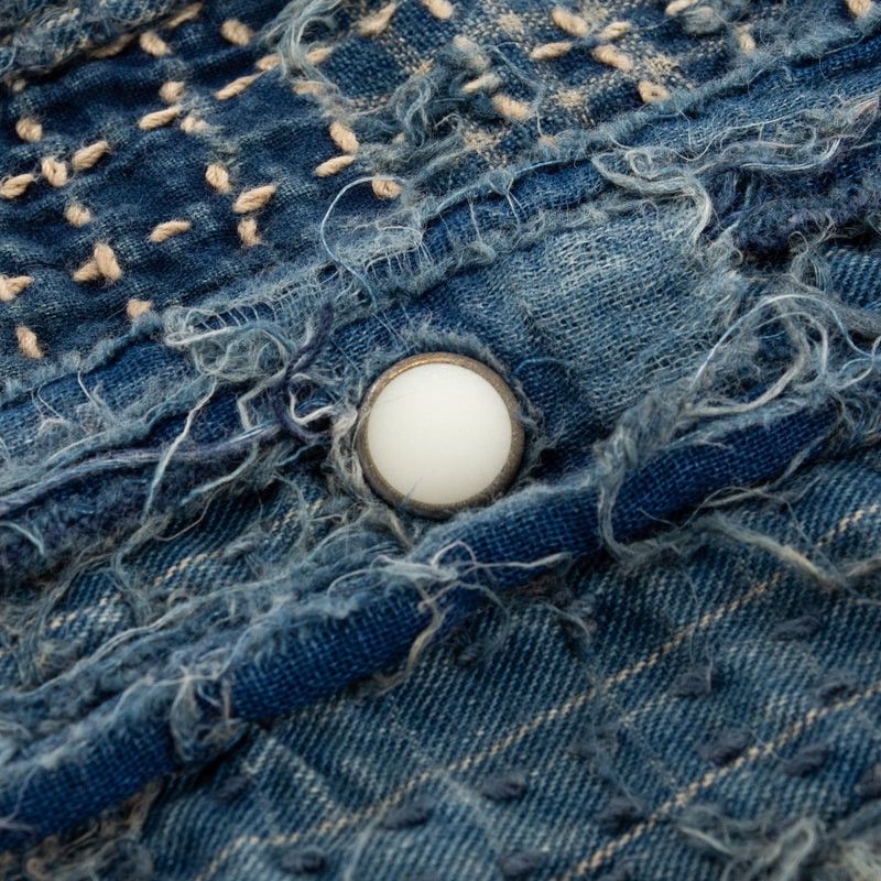 Kapital × Kapital Kountry KAPITAL BORO WESTERN SHIRT- Indigo Size US S / EU 44-46 / 1 - 10 Thumbnail