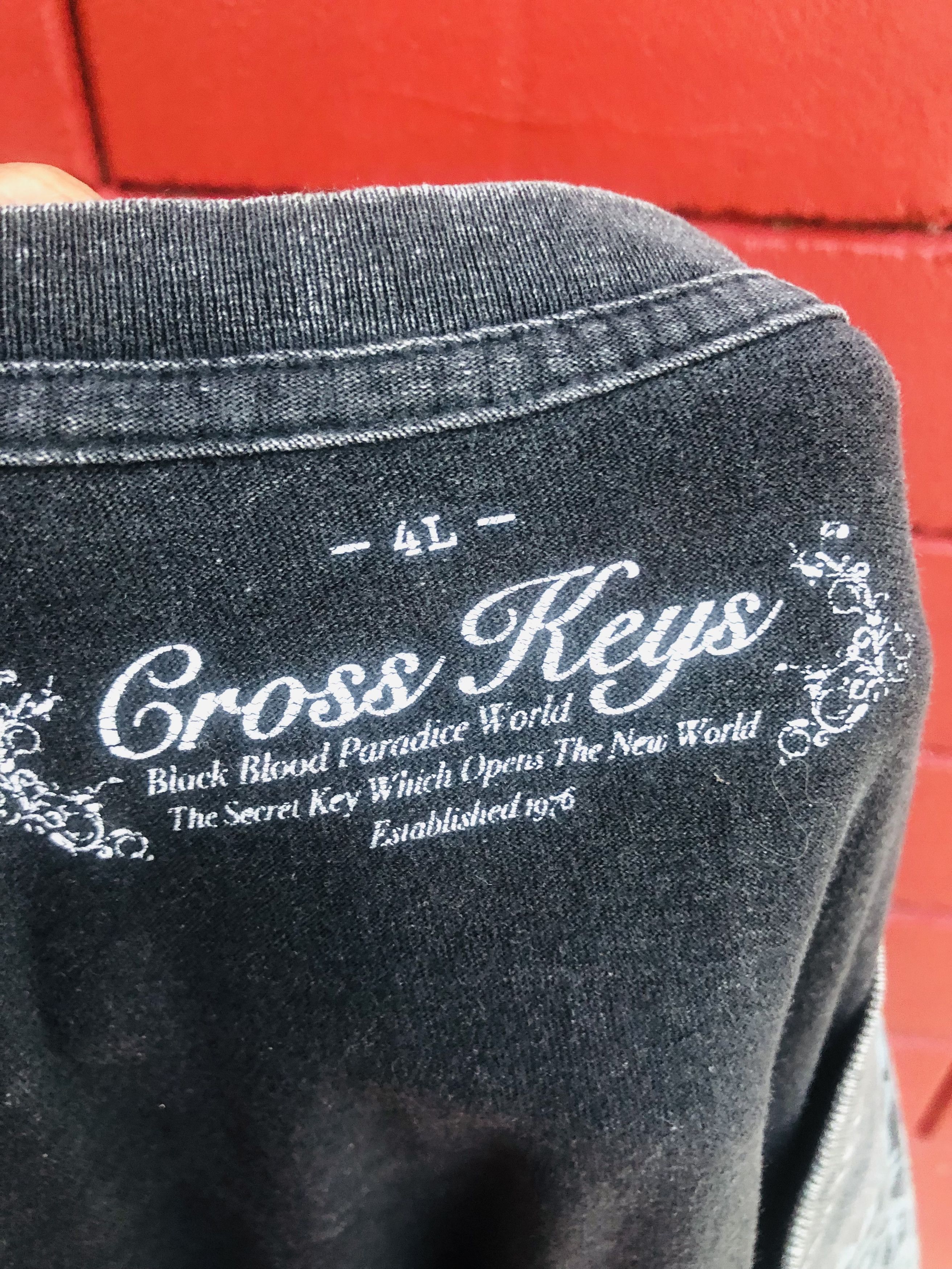 Japanese Brand × Vintage Vintage Cross Key Japanese Designer Streetwear Fashion Size US XL / EU 56 / 4 - 7 Thumbnail