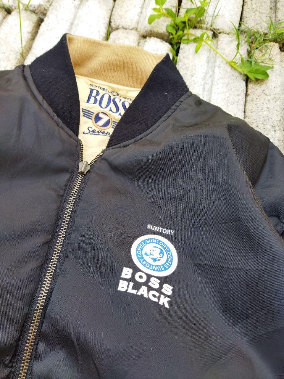 Japanese Brand Vintage Suntory Boss Coffee Reversible Jacket Size US L / EU 52-54 / 3 - 15 Thumbnail
