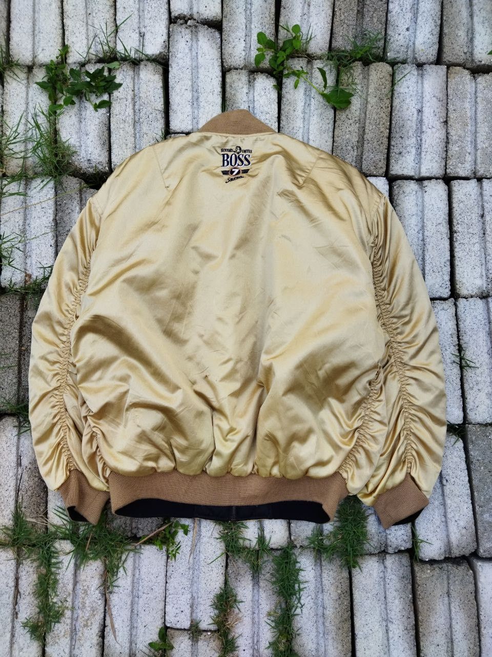 Japanese Brand Vintage Suntory Boss Coffee Reversible Jacket Size US L / EU 52-54 / 3 - 8 Thumbnail