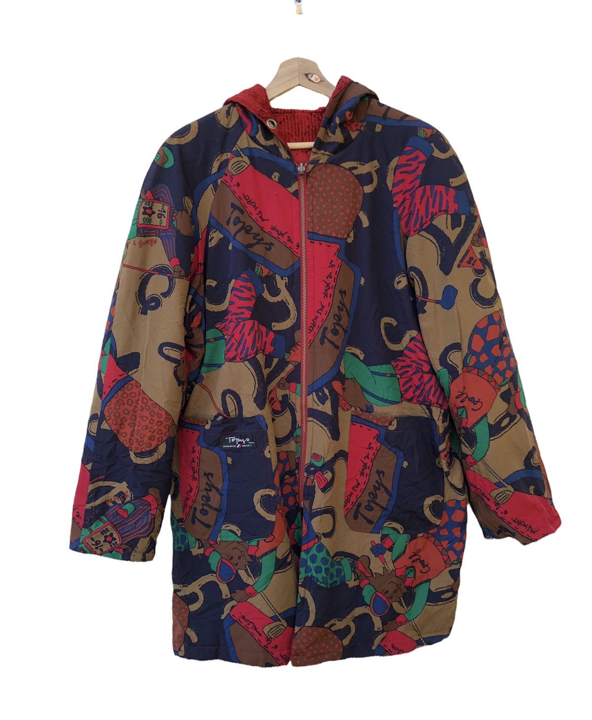 Japanese Brand 🔥Japannese Brand Topys FullPrint Revisible Velvet Corduroy Size US L / EU 52-54 / 3 - 1 Thumbnail