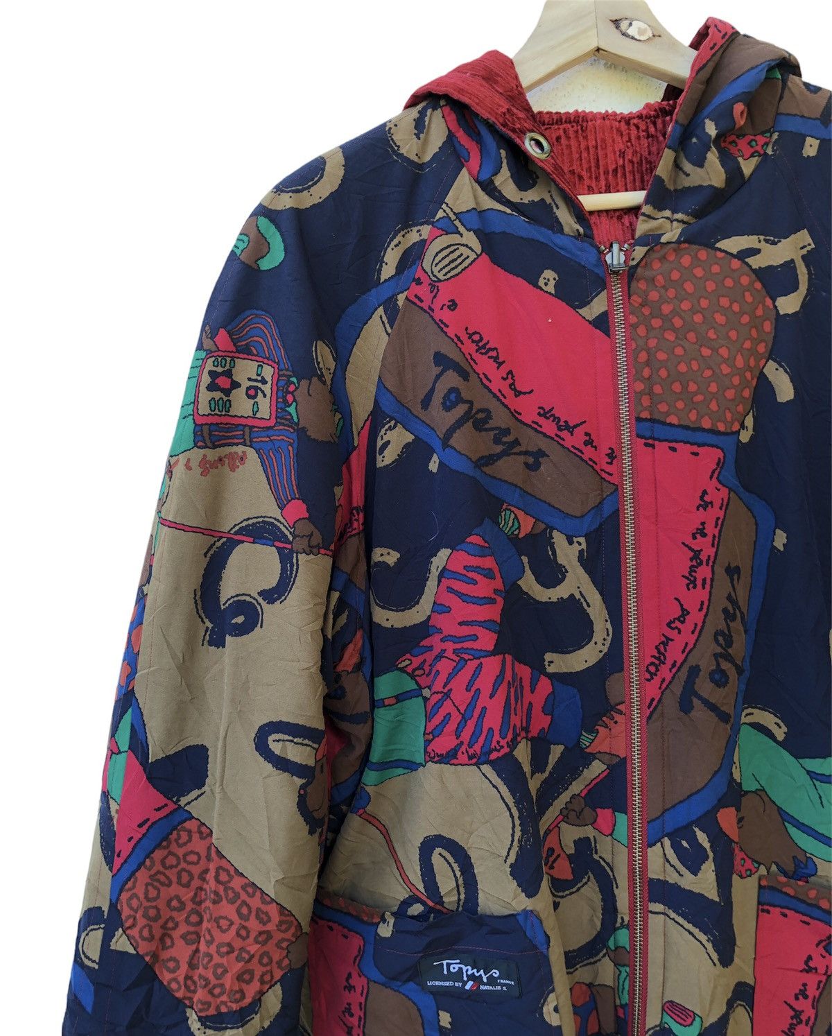 Japanese Brand 🔥Japannese Brand Topys FullPrint Revisible Velvet Corduroy Size US L / EU 52-54 / 3 - 3 Thumbnail