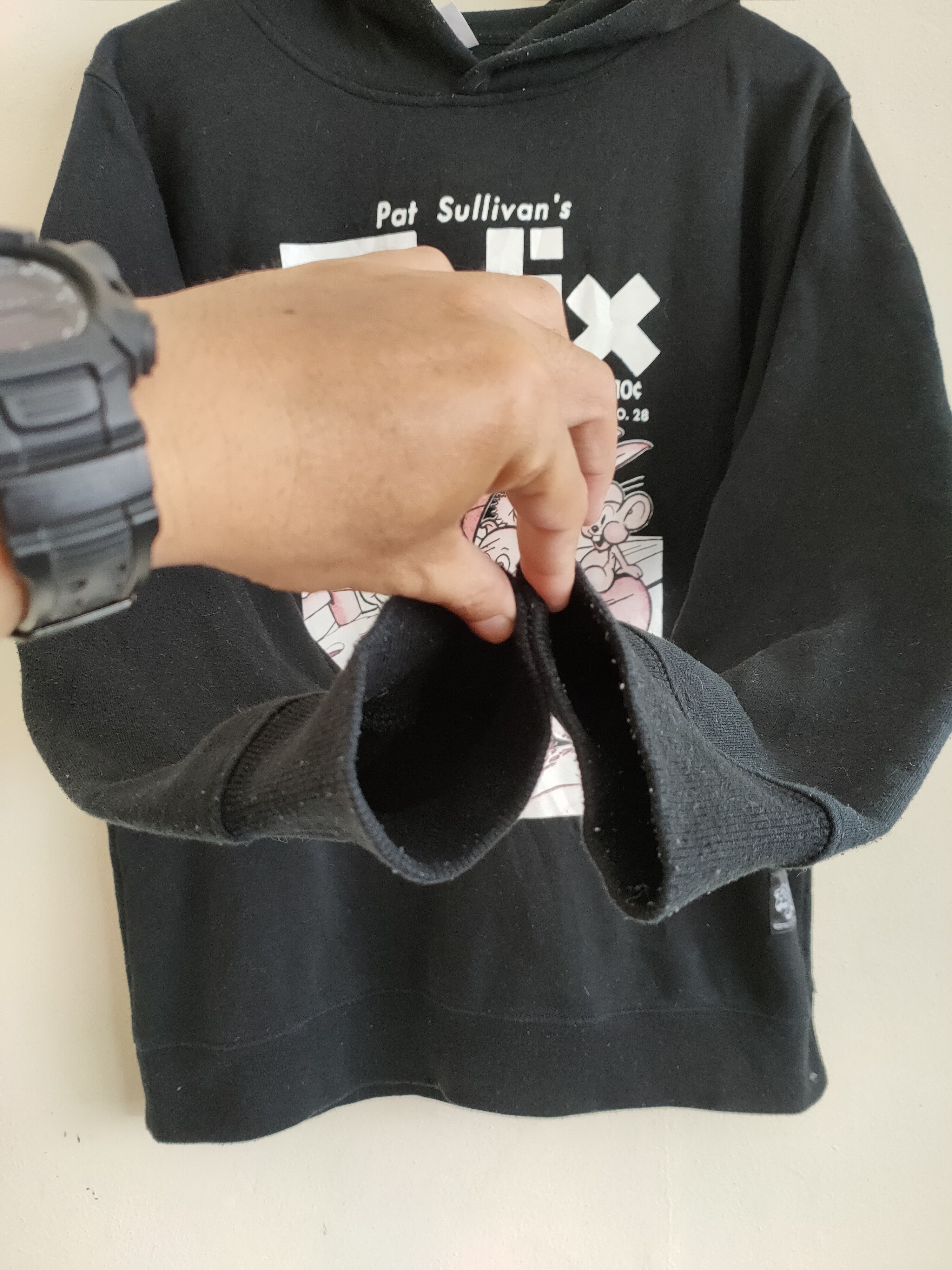 Cartoon Network × Japanese Brand × Vintage Vintage Pat Sullivan's FELIX the Cat Sweatshirts Hoodie Size US L / EU 52-54 / 3 - 4 Thumbnail