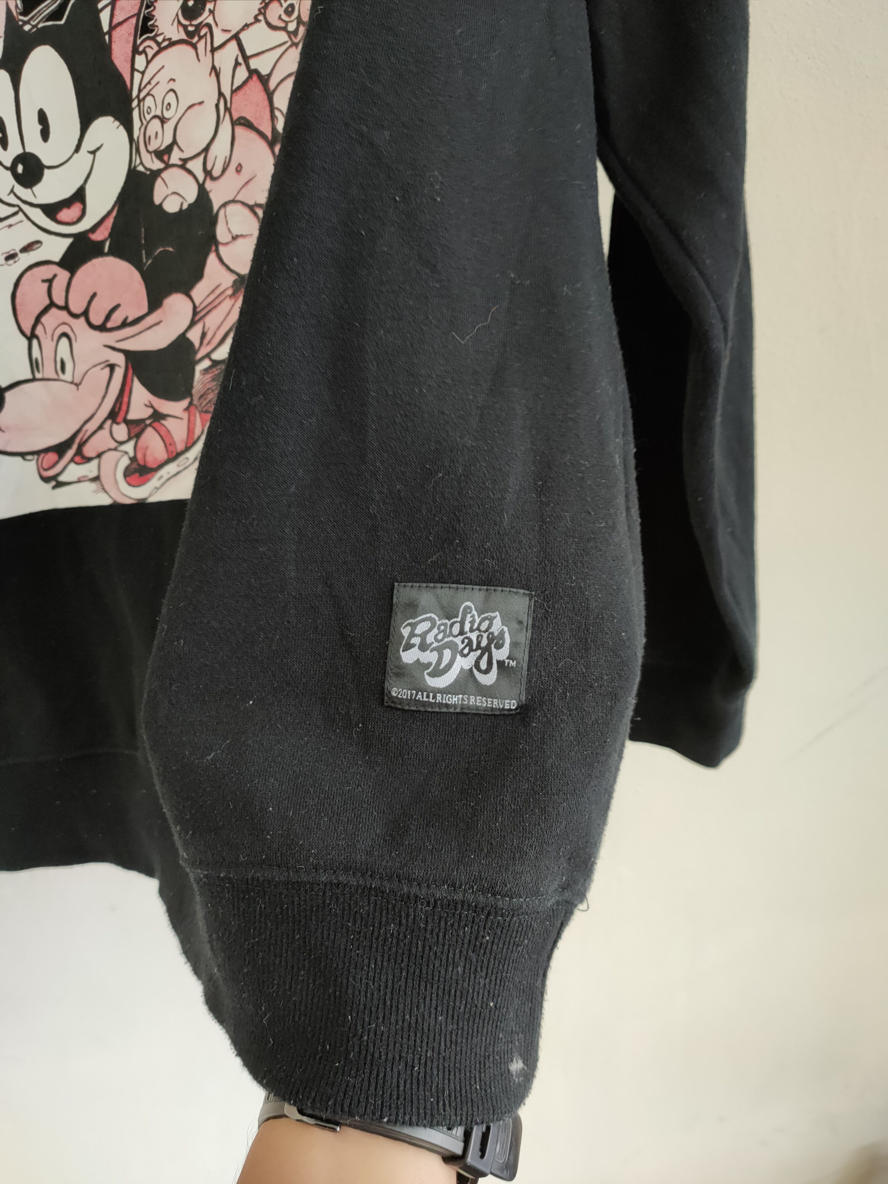 Cartoon Network × Japanese Brand × Vintage Vintage Pat Sullivan's FELIX the Cat Sweatshirts Hoodie Size US L / EU 52-54 / 3 - 3 Thumbnail