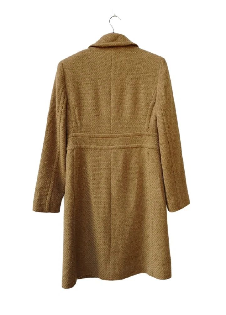Burberry Vintage Burberrys Blue Label Wool Long Coat Jacket Size S / US 4 / IT 40 - 2 Thumbnail