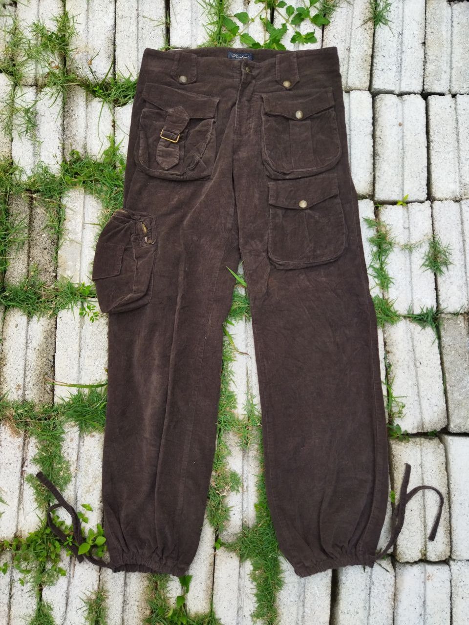 Kadra Italy Multipocket Parachute Corduroy Pants