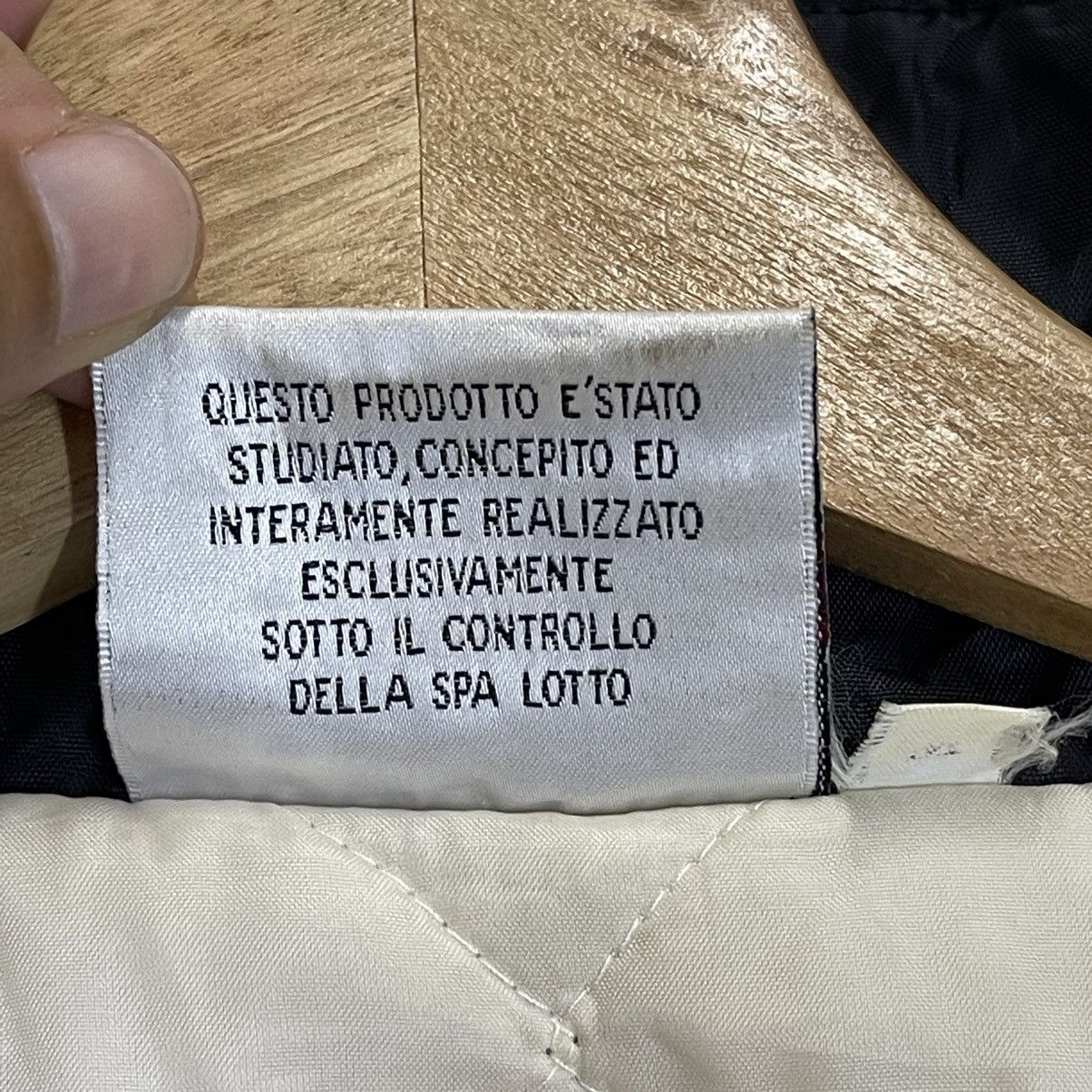 Lotto Sport Vintage 90s Lotto AC Milan Coach Jacket Size US L / EU 52-54 / 3 - 17 Thumbnail