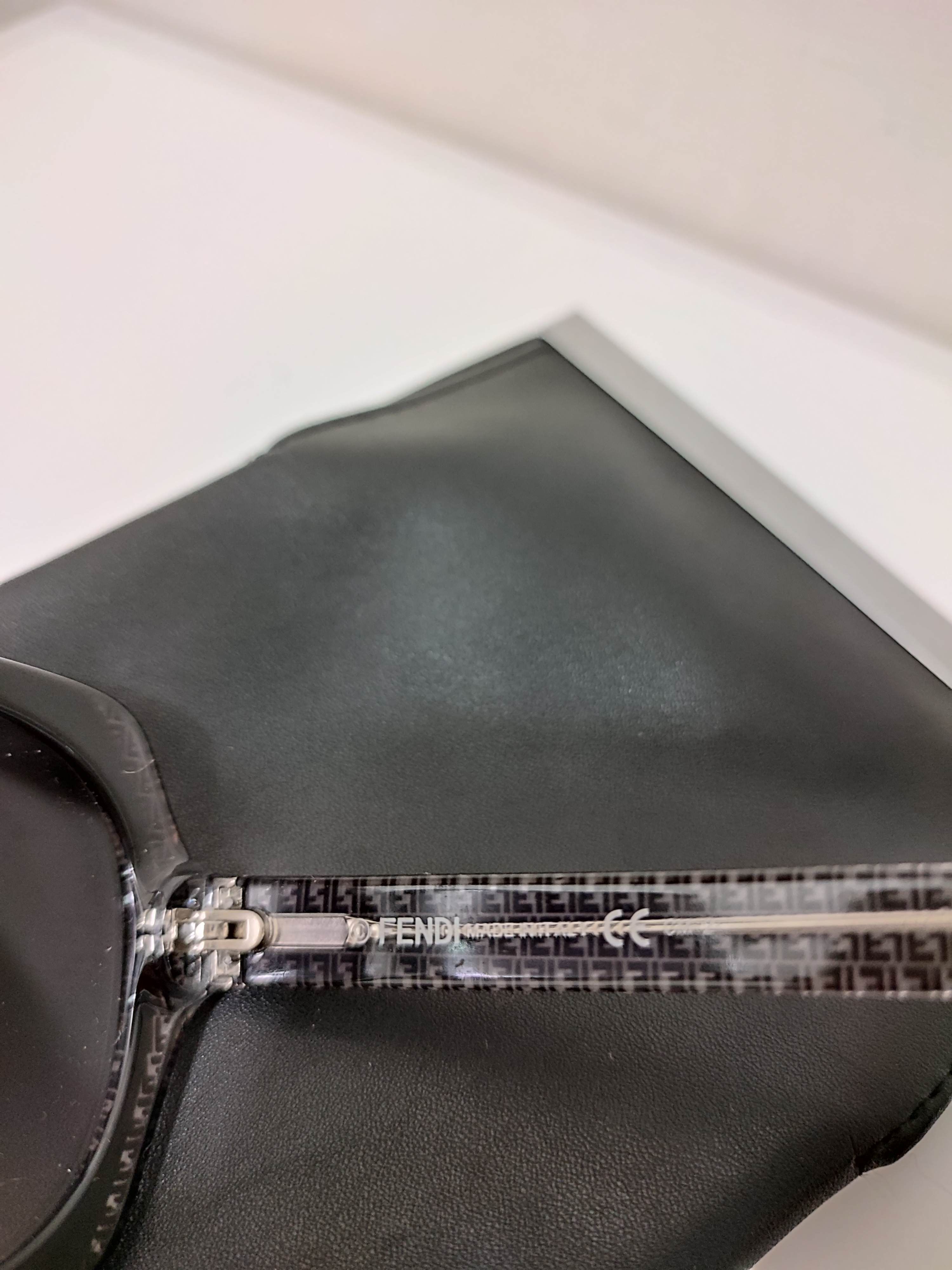 Fendi Fendi Micro Monogram Sunglasses Size ONE SIZE - 8 Thumbnail